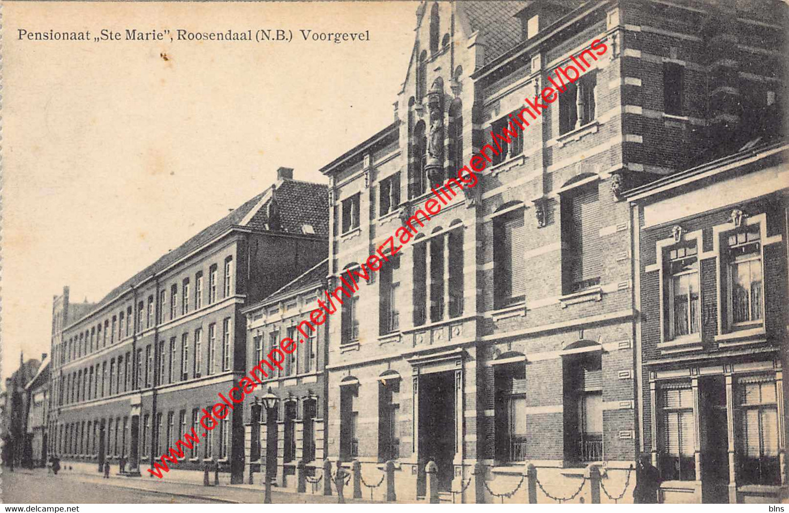 Roosendaal - Pensionaat Ste Marie - Voorgevel - Roosendaal