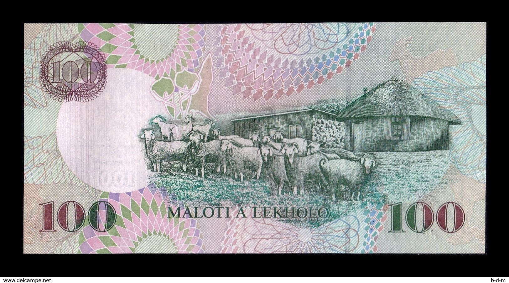 Lesoto Lesotho 100 Maloti 2007 Pick 19d SC UNC - Lesotho