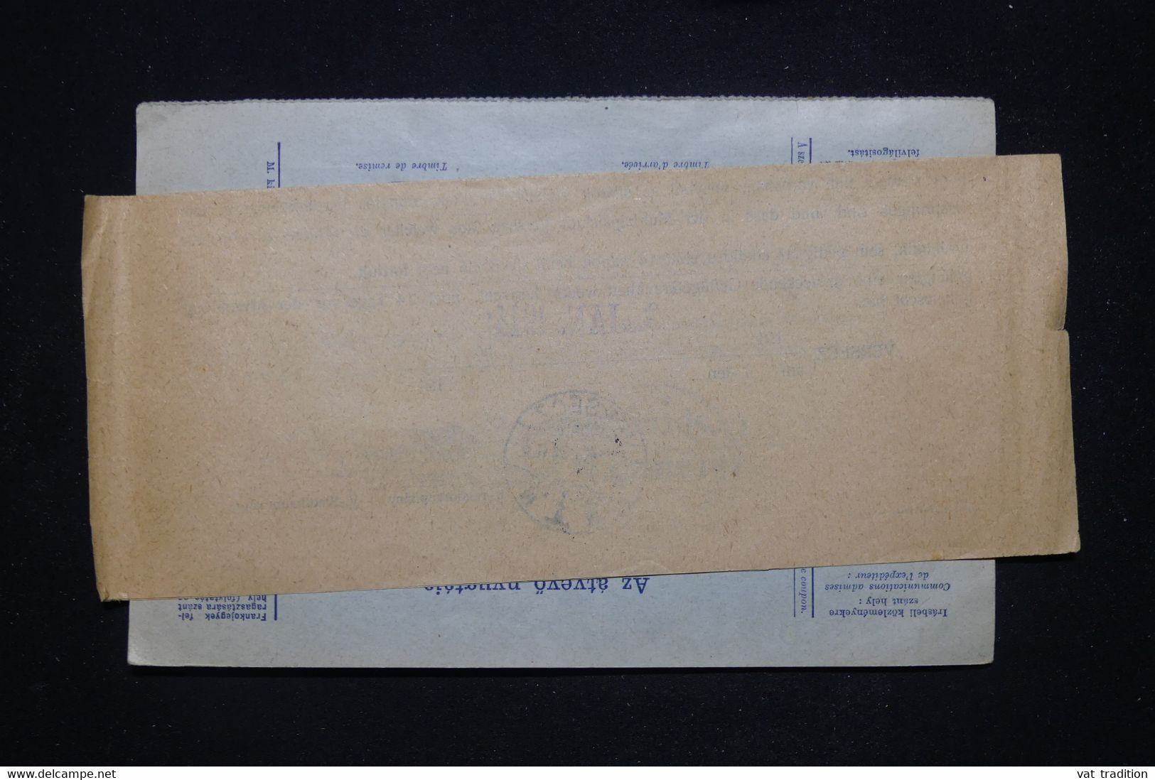 HONGRIE - Bulletin De Colis Postal De Versecz Pour La Suisse En 1914 - L 96970 - Parcel Post
