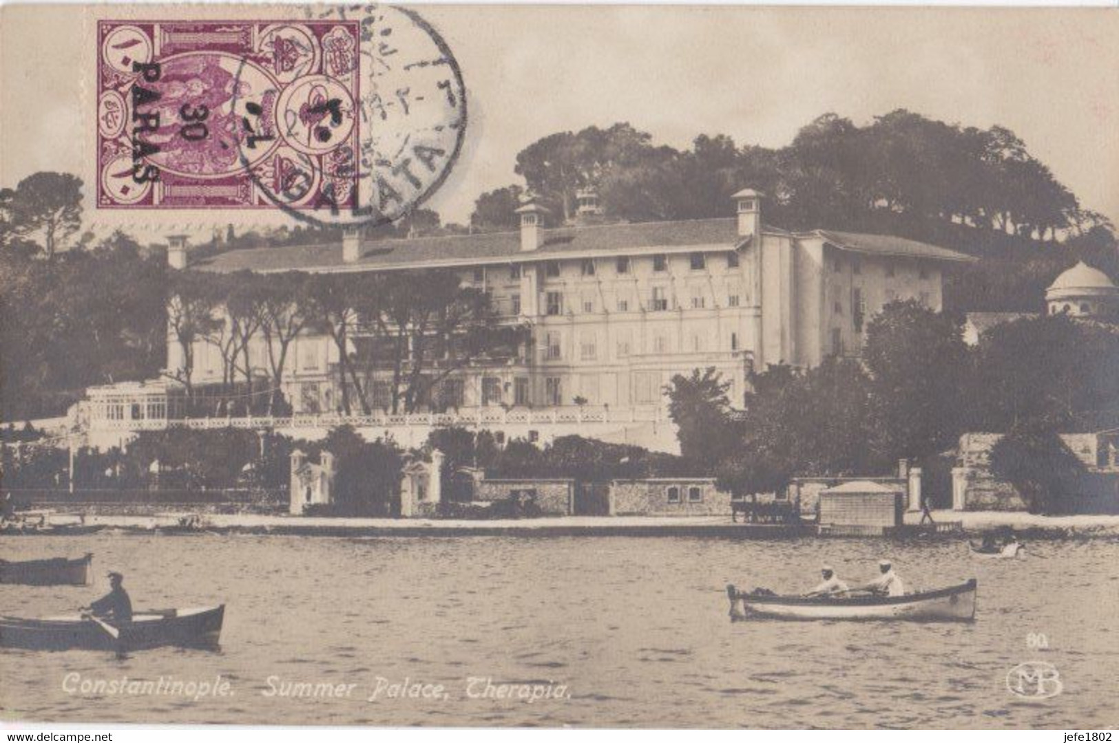 Constantinople - Summer Palace, Therapia - Other & Unclassified