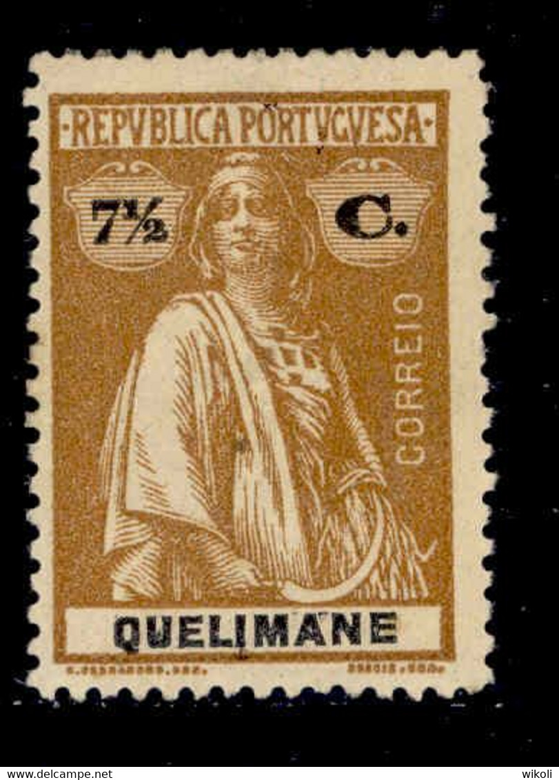 ! ! Quelimane - 1914 Ceres 7 1/2 C - Af. 32a - MH - Quelimane