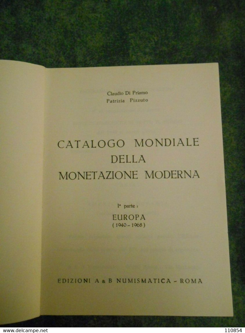 Numismatica -Catalogo Mondiale Monetazione Moderna (3 Parti)-Roma 1968-69-71  () - Collections