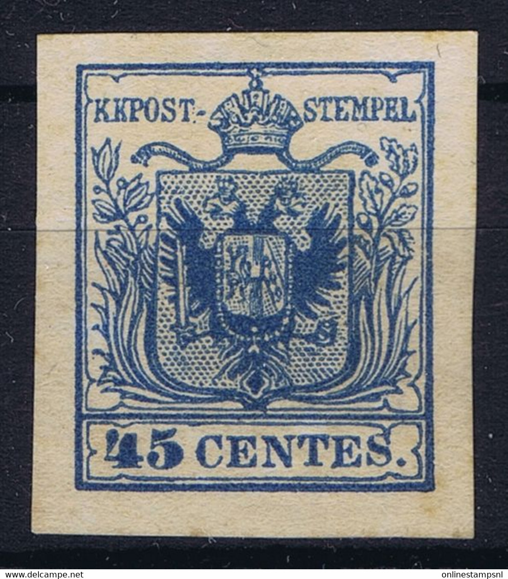 Lombardo-Veneto Sa 11 / 22 Mi 5 Not Used (*) SG   Ristampa  Reprint - Lombardo-Venetien