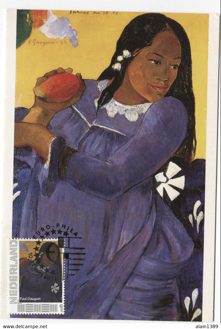 Maximum Kaart CM Maximum Card Paul Gauguin - Impressionisme