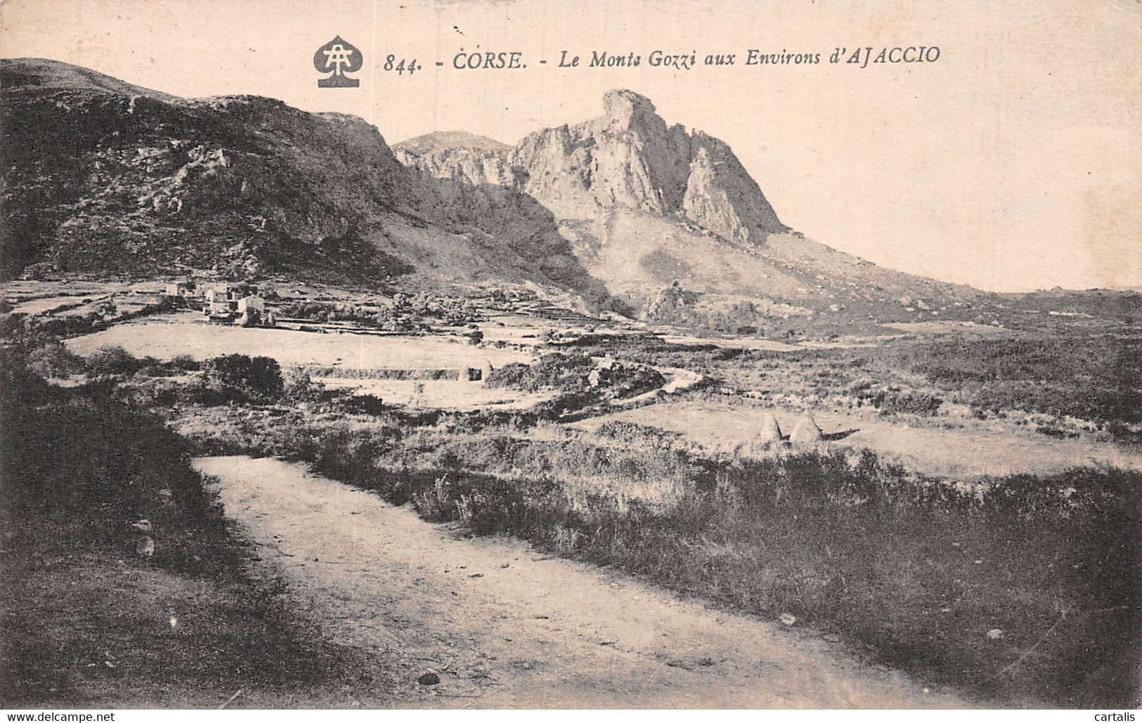 20-CORSE AJACCIO LE MONTE GOZZI-N°T5043-A/0069 - Ajaccio