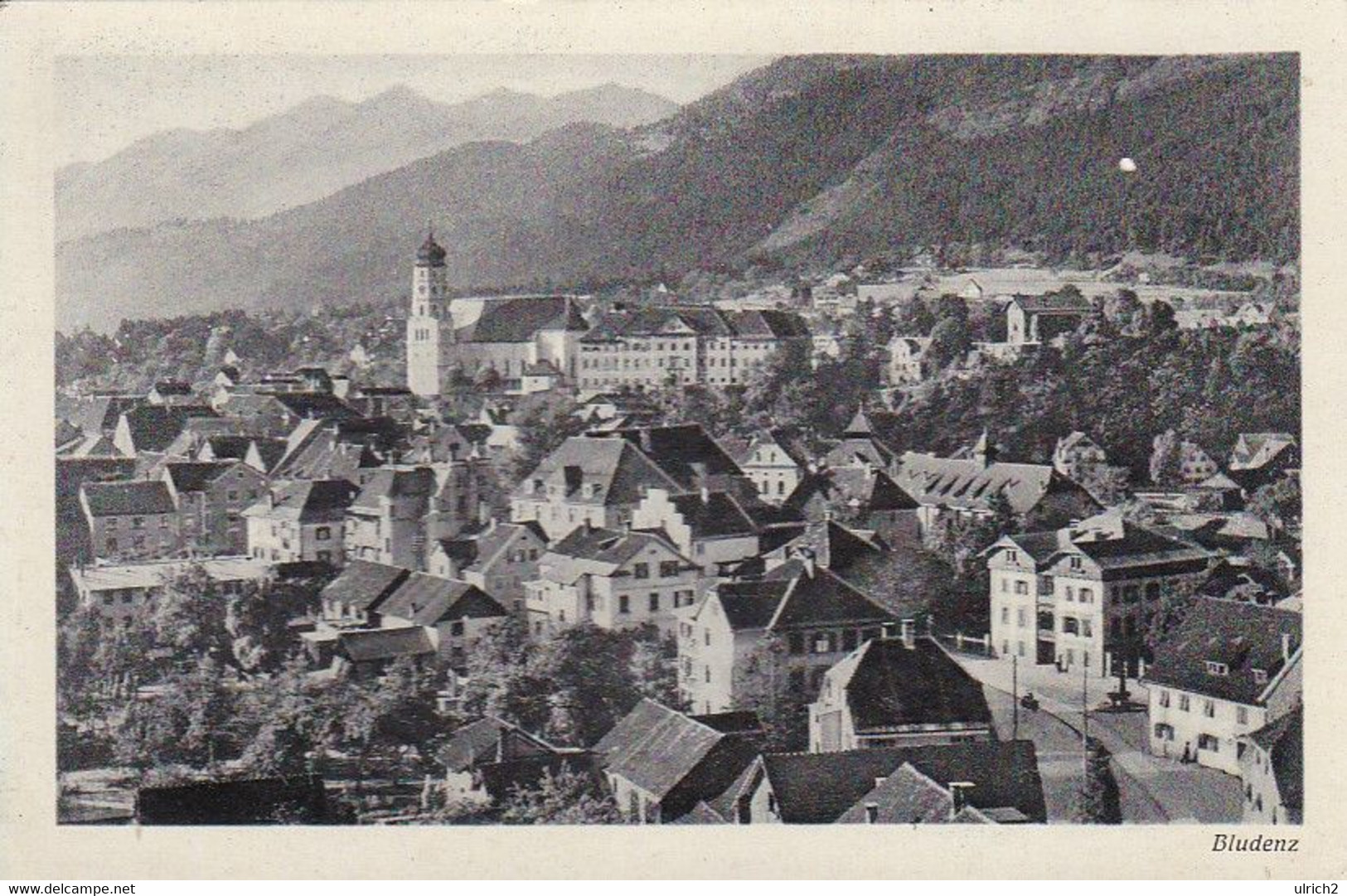 AK Bludenz - Panorama - Feldpost 1940  (56010) - Bludenz