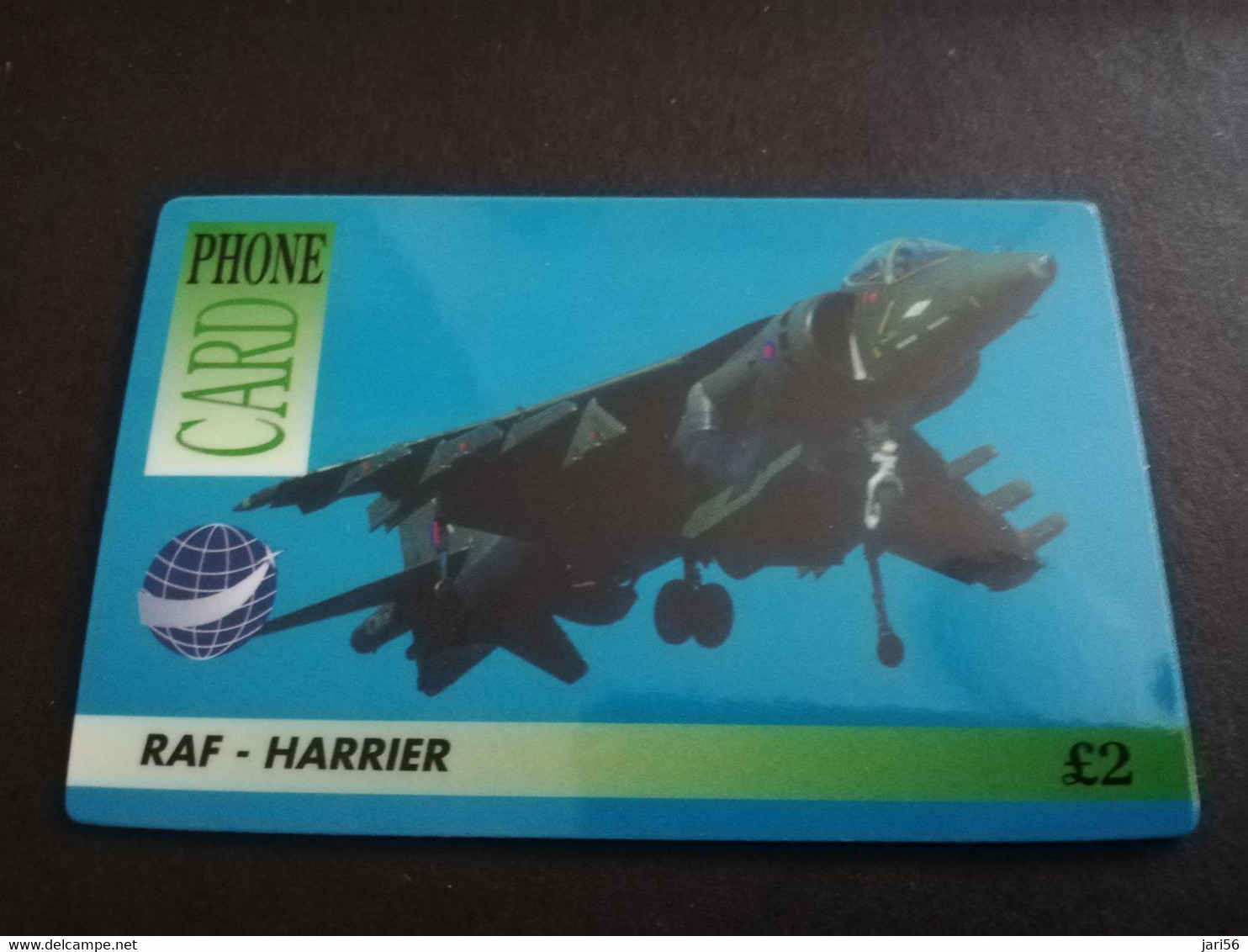 GREAT BRITAIN   2 POUND  AIR PLANES   MIG 29 FULCRUM    PREPAID CARD      **5454** - Verzamelingen