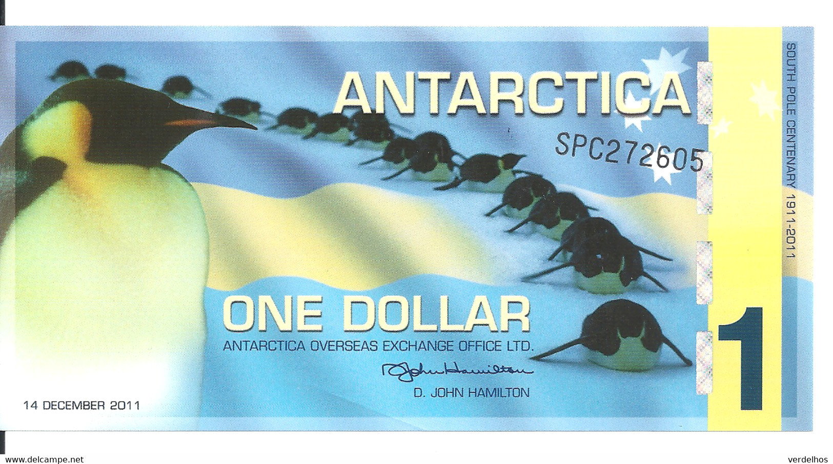 ANTARCTICA 1 DOLLAR 2011 UNC - Sonstige – Amerika