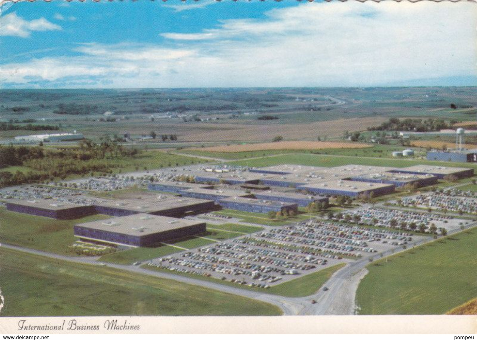 QM - ROCHESTER - I.B.M - An Aerial View Of The Extensive Plant Facility Of Internation Business Machines - Rochester