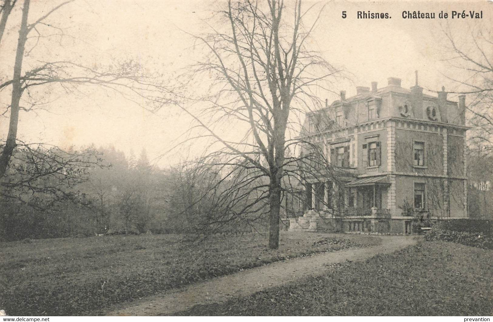RHISNES - Château De Pré-Val - Carte Circulé En 1908 - La Bruyère