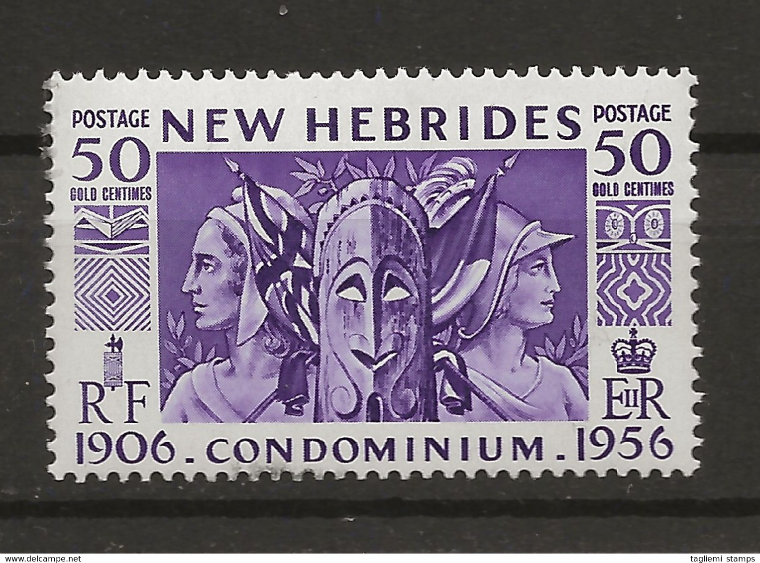 New Hebrides, 1956, SG  83, MNH - Unused Stamps
