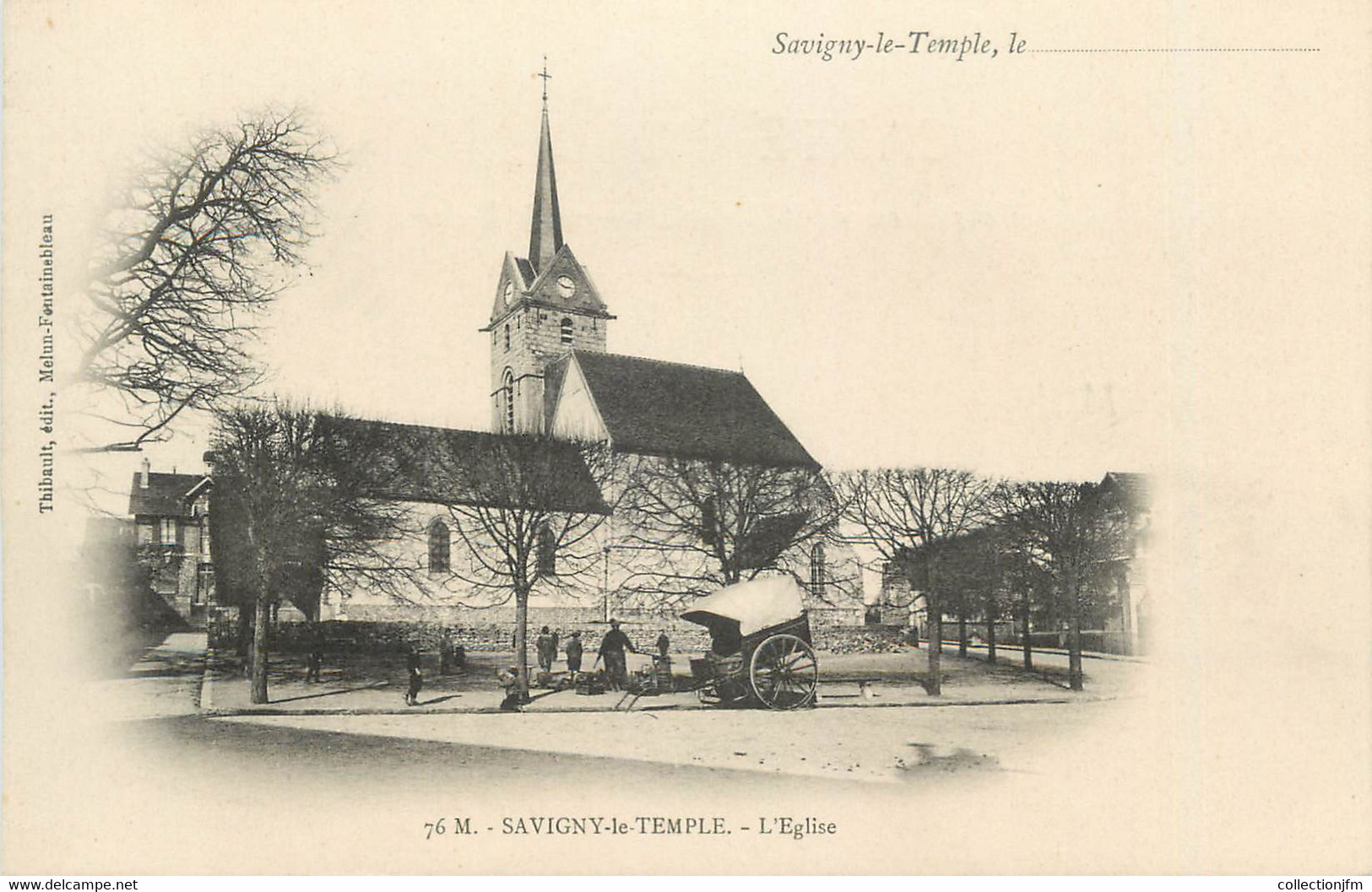 CPA FRANCE 77 " Savigny Le Temple, L'église" - Savigny Le Temple