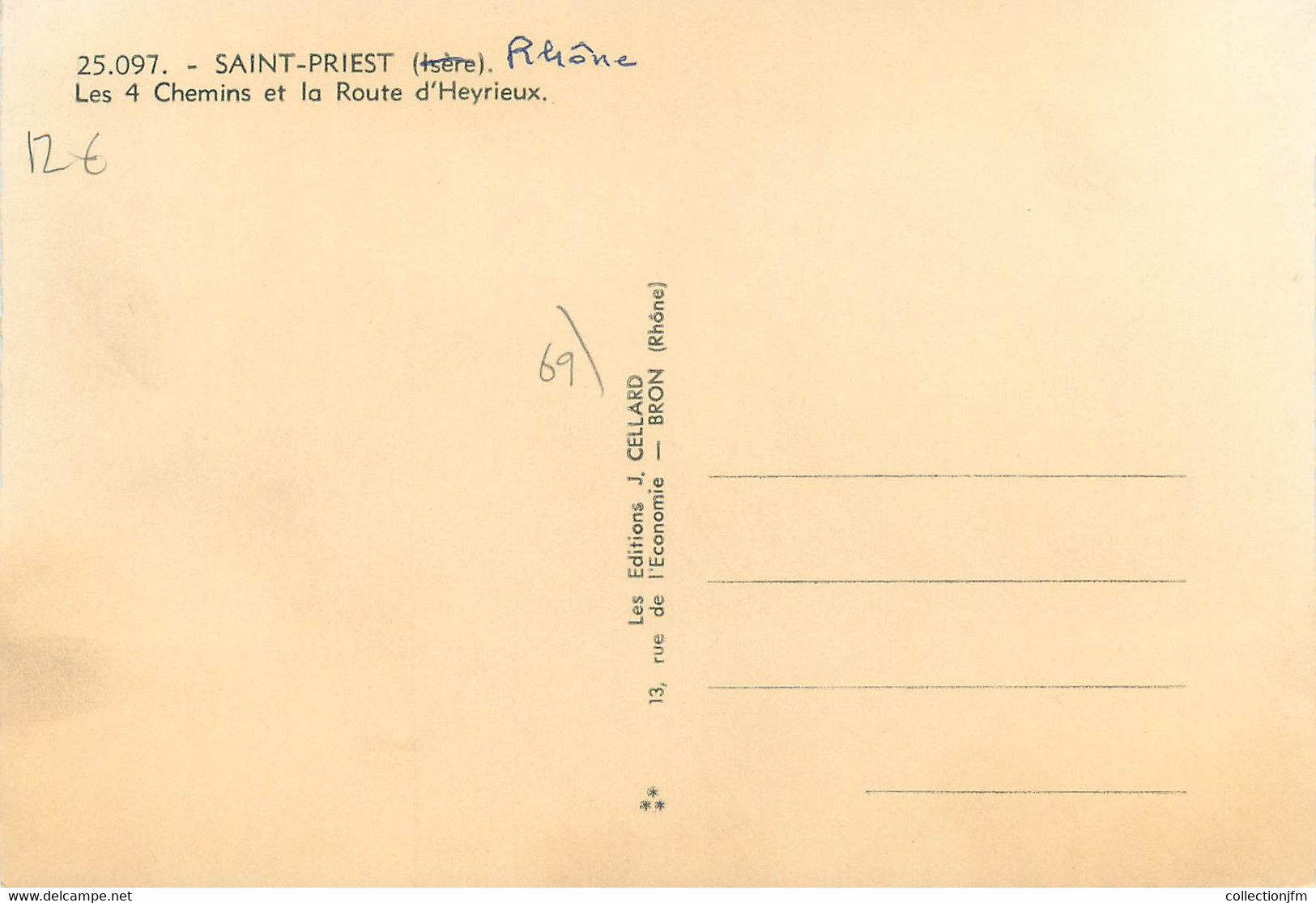 CPSM FRANCE 69 " St Priest, Vue Générale" - Saint Priest