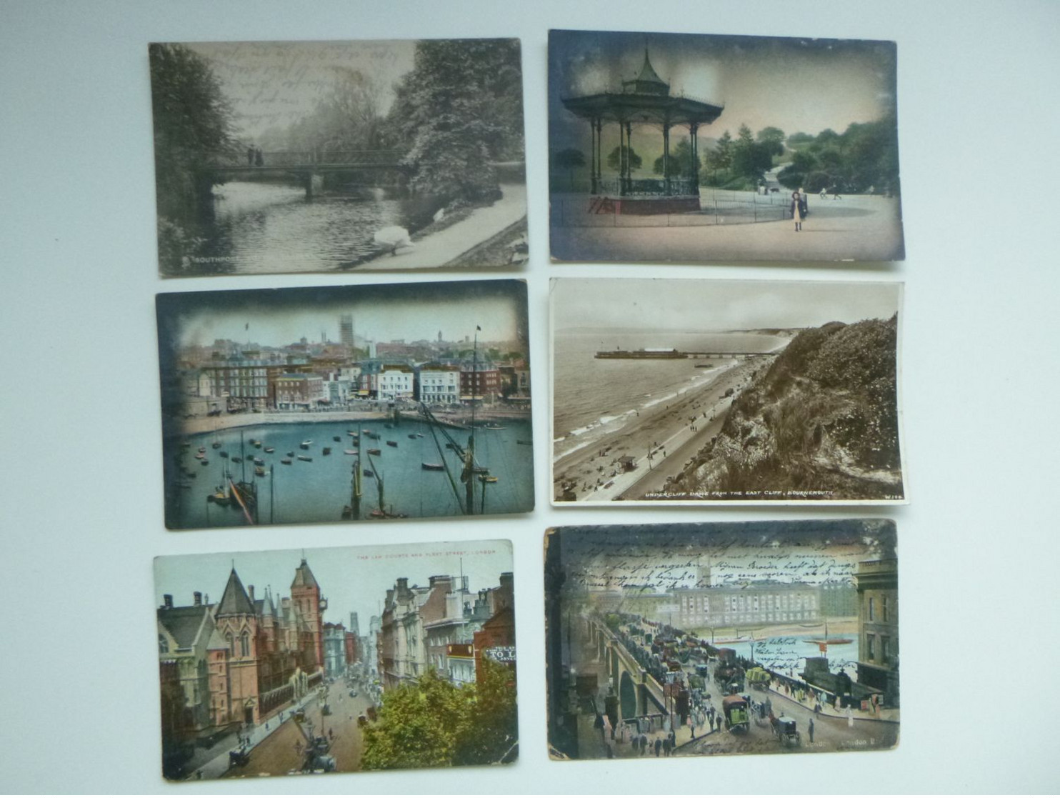 Lot de 60 cartes postales d' Angleterre   England   Lot van 60 postkaarten van Engeland