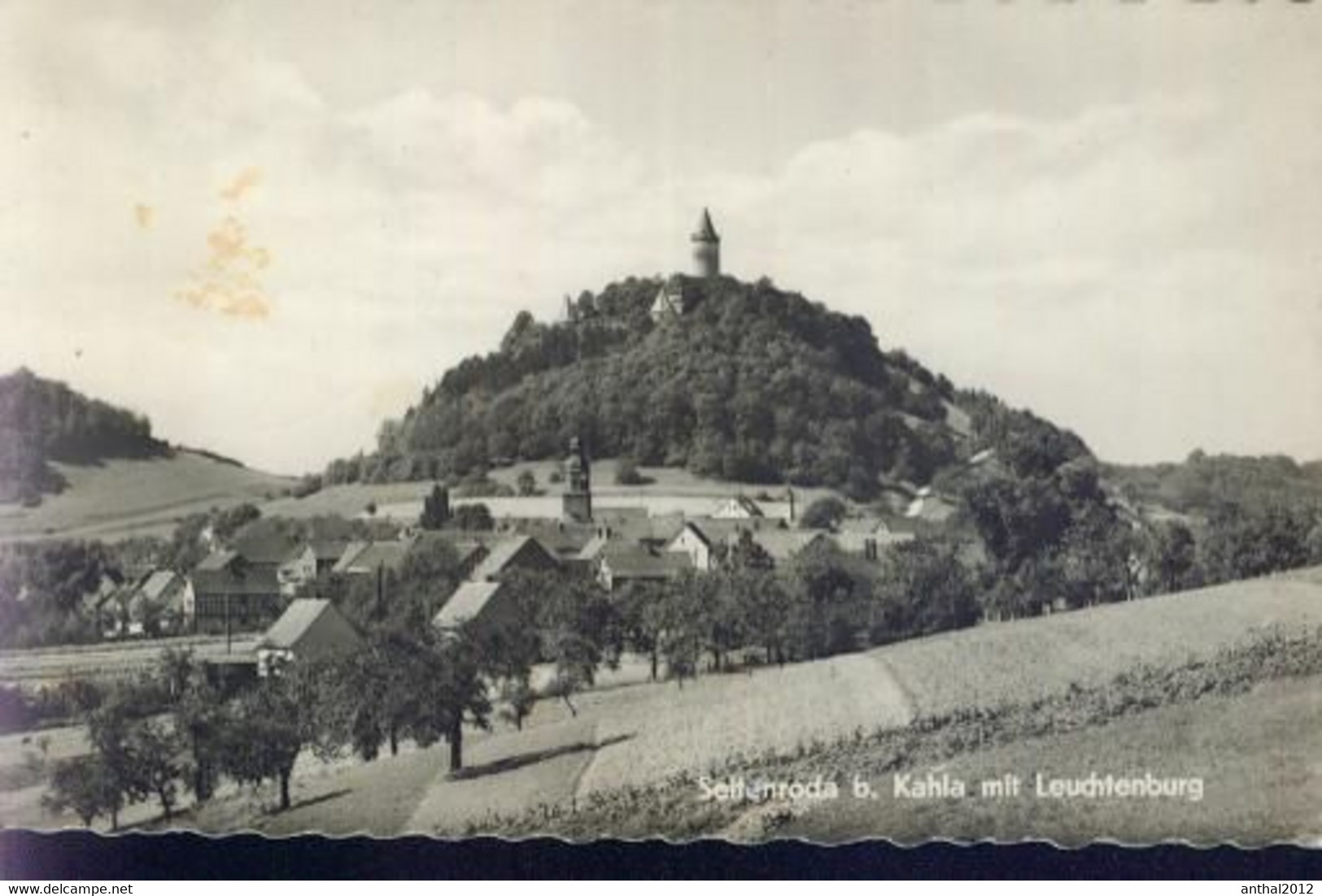 Rarität Wohnhäuser Wohngebiet Seltenroda Bei Kahla Burg Sw 26.6.1963 - Kahla