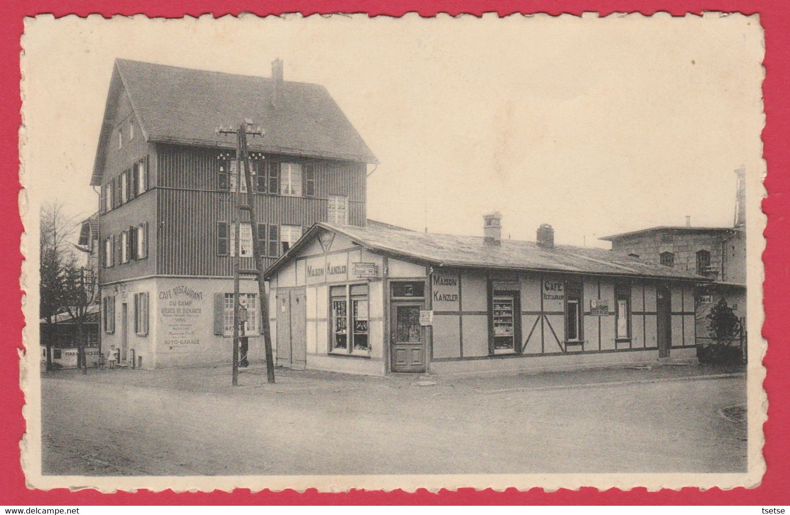 Elsenborn ( Camp ) - Hôtel-Restaurant Du Camp ...Maison Kanzler -195?  ( Voir Verso  ) - Elsenborn (camp)