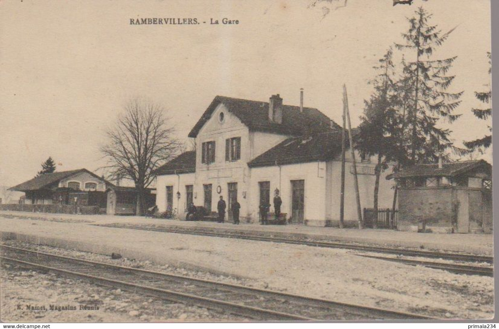 RAMBERVILLERS  - LA GARE - - Rambervillers