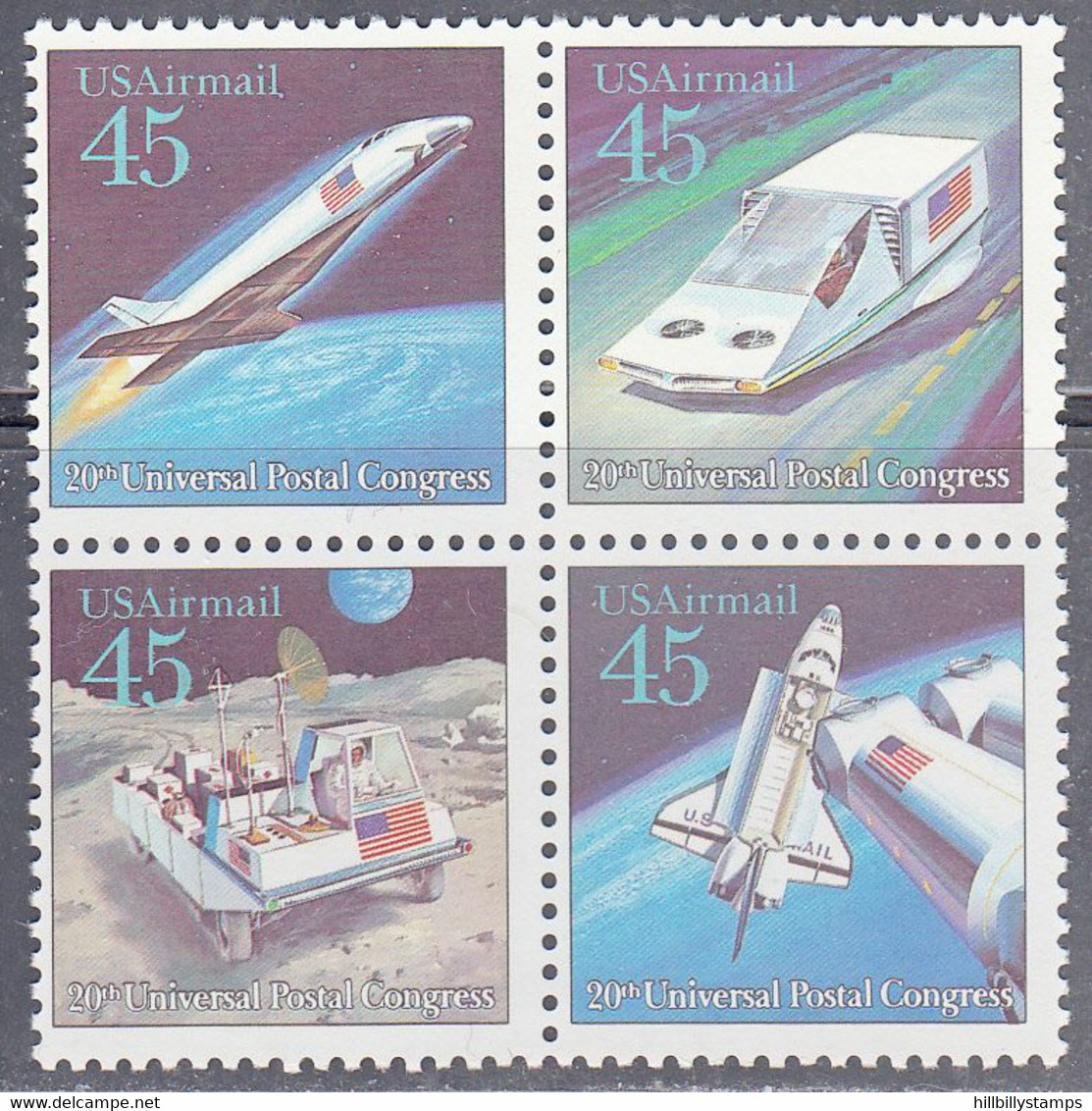 UNITED STATES     SCOTT NO  C125A   MNH  YEAR  1989 - Other & Unclassified