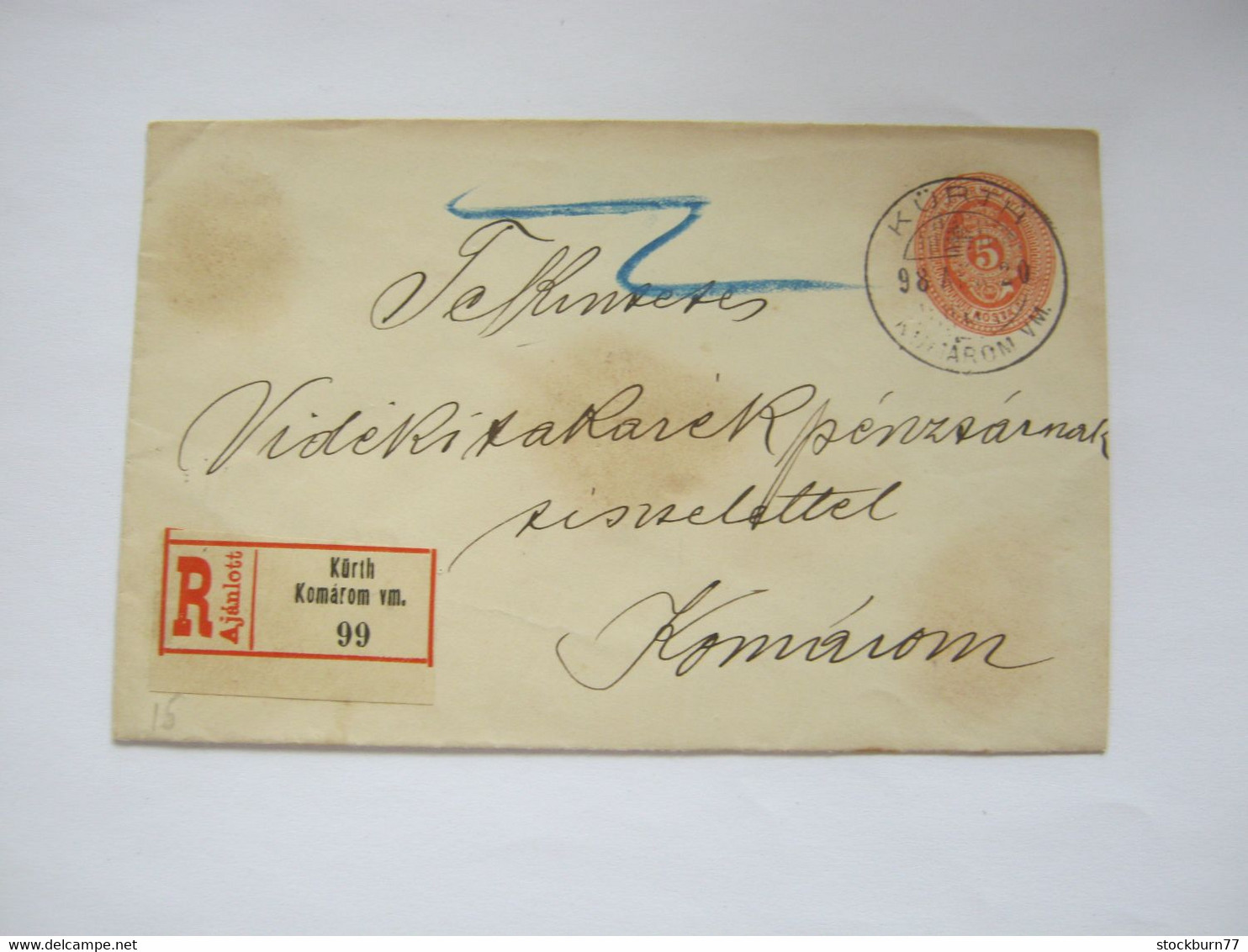 1898 , Einschreiben Aus KÜRTH - Other & Unclassified