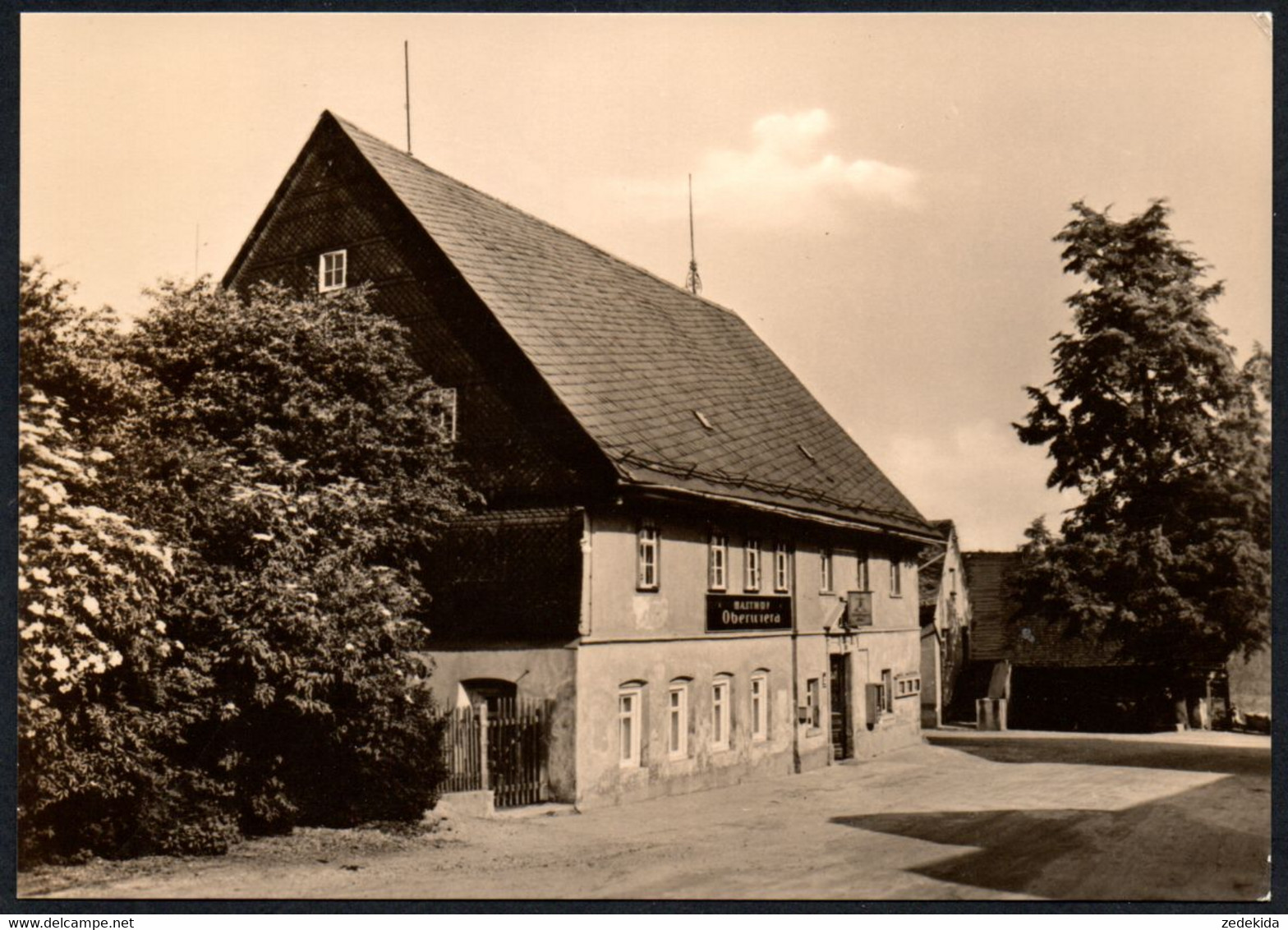 F0831 - TOP Oberwiesra - Gasthof Gaststätte - Verlag Erhard Neubert - Glauchau