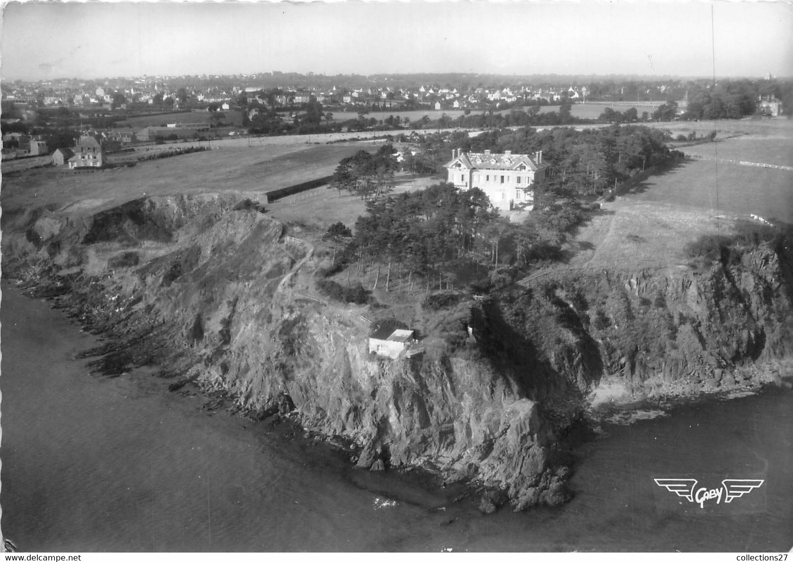 50-SAINT-PAIR-SUR-MER- LA POINTE ET LA COLONIE LA CRÊTE VUE DU CIEL - Saint Pair Sur Mer