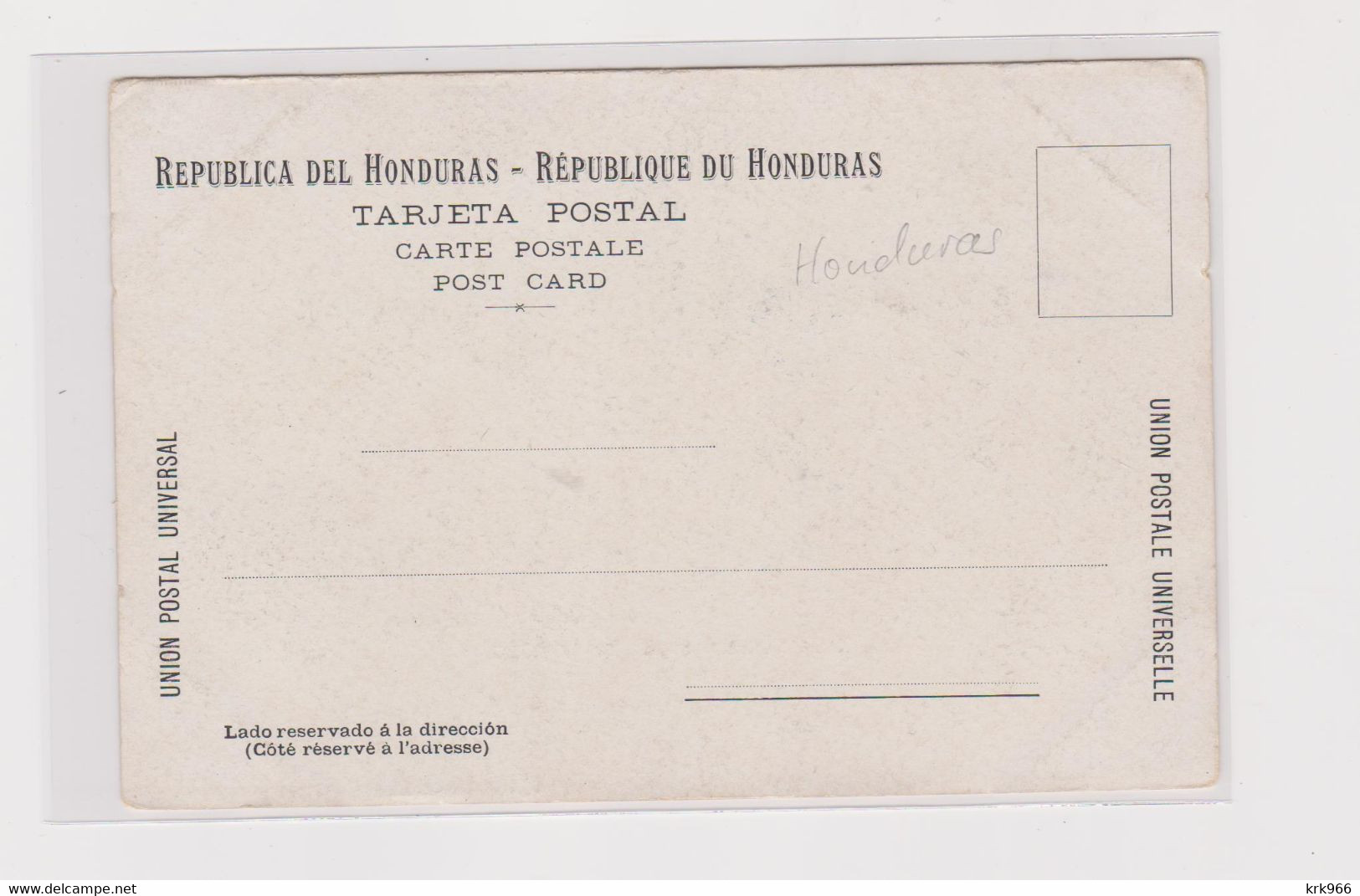 HONDURAS PLAYA DE PUERTO CORTES Nice Postcard - Honduras