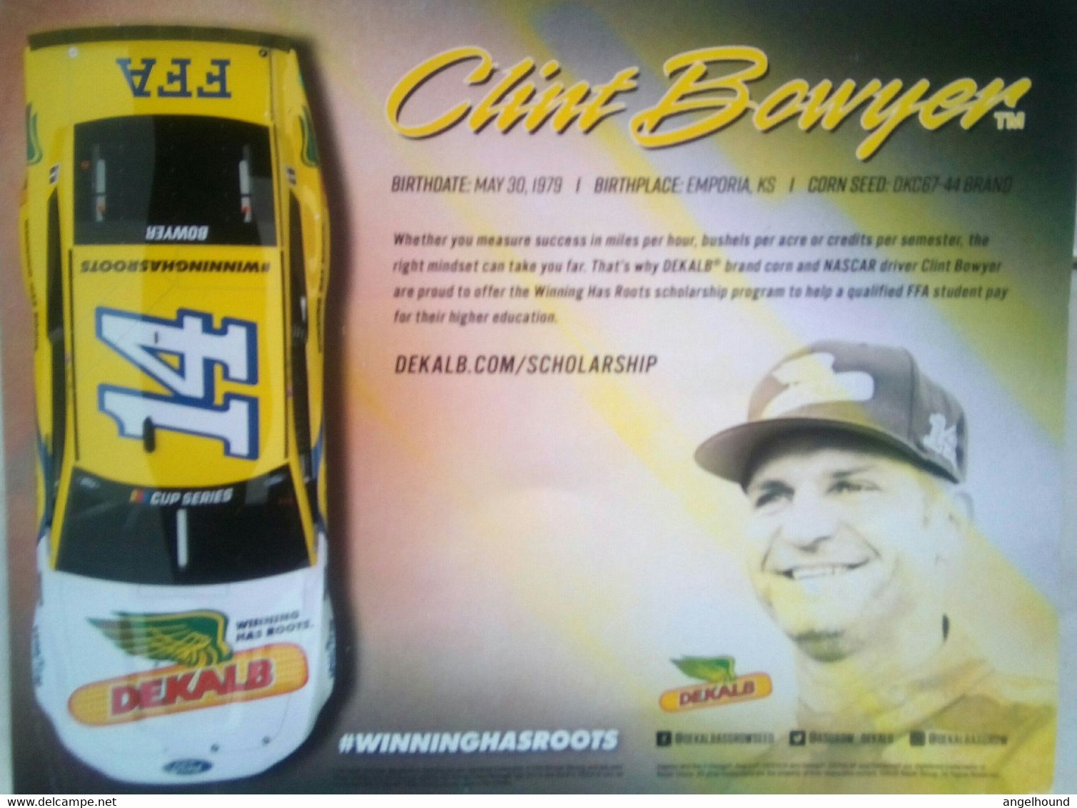 Clint Bowyer ( Dekalb) - Bekleidung, Souvenirs Und Sonstige