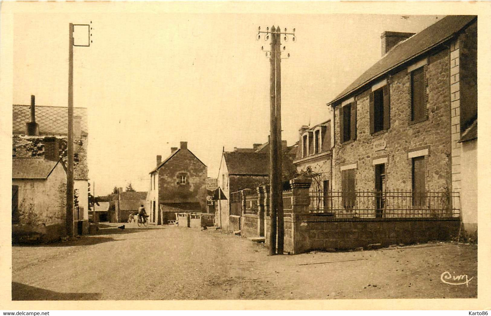 Quimiac * Mesquer * Une Rue Du Haut Du Village - Mesquer Quimiac