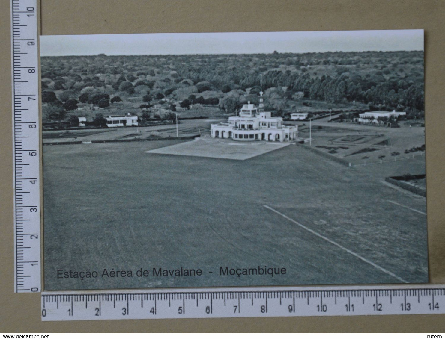 MOZAMBIQUE - ESTAÇÃO AEREA -  MAVALANGE -   2 SCANS  - (Nº42585) - Mozambique