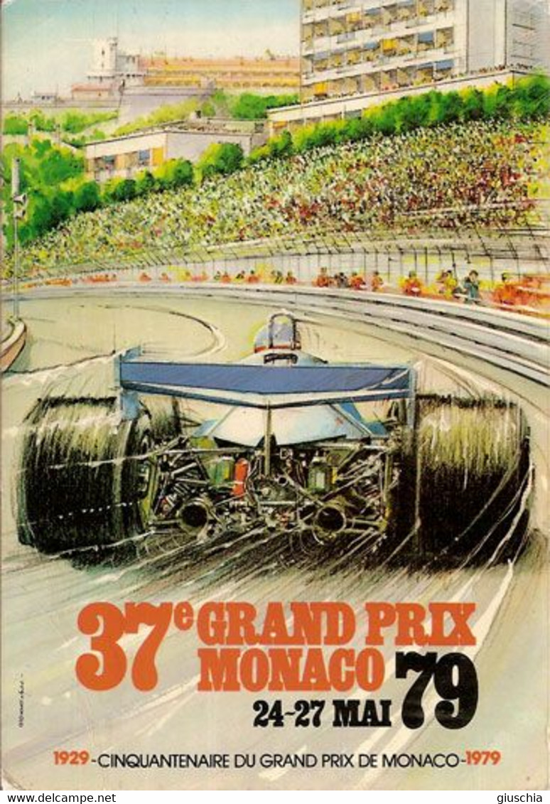 (CT).37° Gran Premio Di Monaco 79'.F.to Grande.Viaggiata (32-a21) - Grand Prix / F1