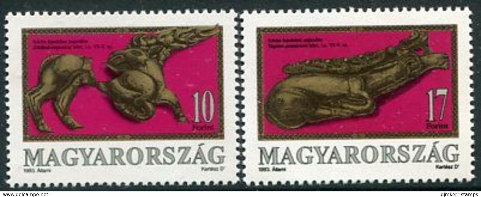 HUNGARY 1993 Scythian Artefacts  MNH / **.  Michel 4234-35 - Nuevos