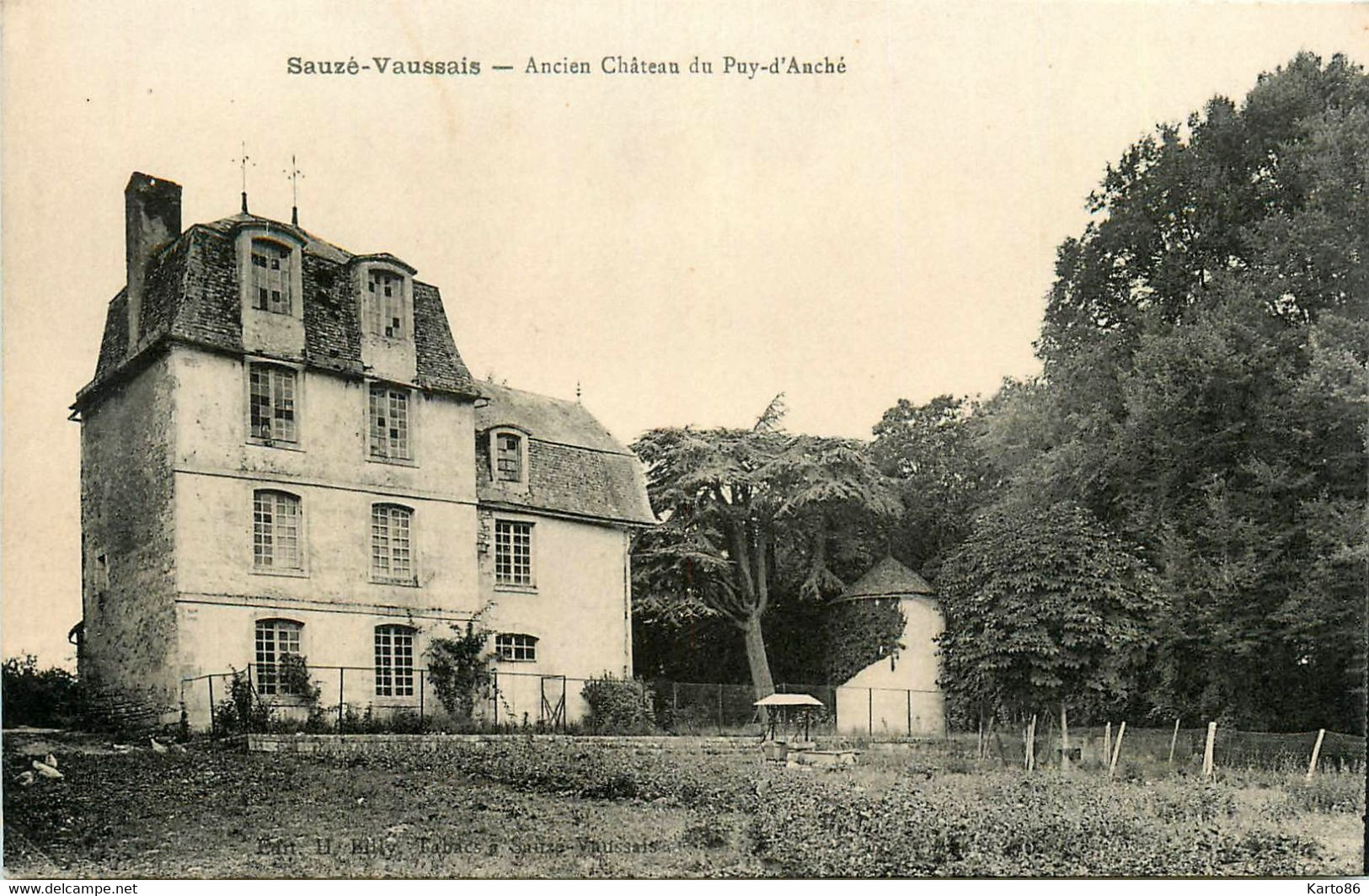 Sauzé Vaussais * Ancien Château Du Puy D'anché - Sauze Vaussais