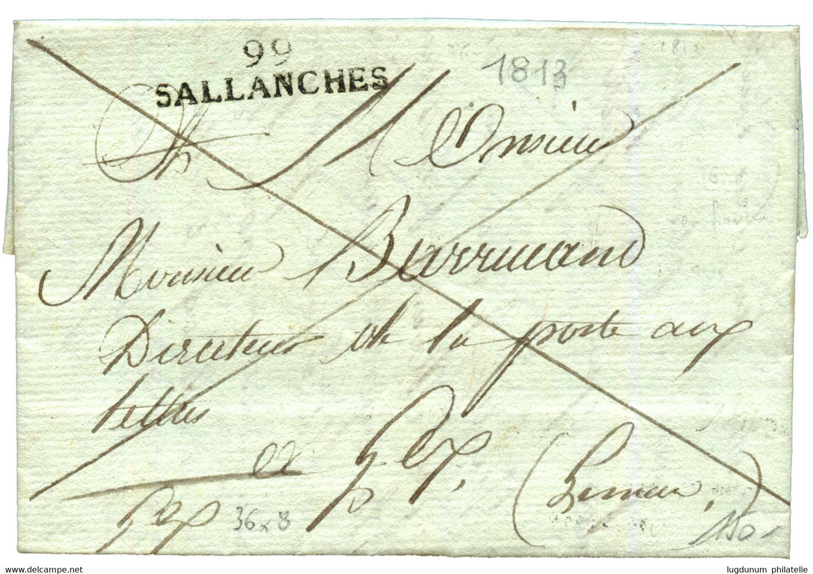 1813 99 SALLANCHES. Superbe. - 1792-1815 : Departamentos Conquistados