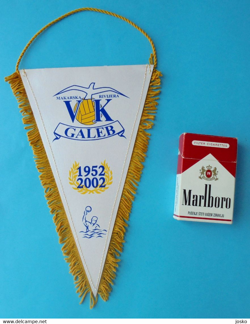 WATER-POLO CLUB GALEB (MAKARSKA) - Croatia Old Club Pennant * Waterpolo Wasserball Pallanuoto Wasser Polo Acuatico - Nuoto