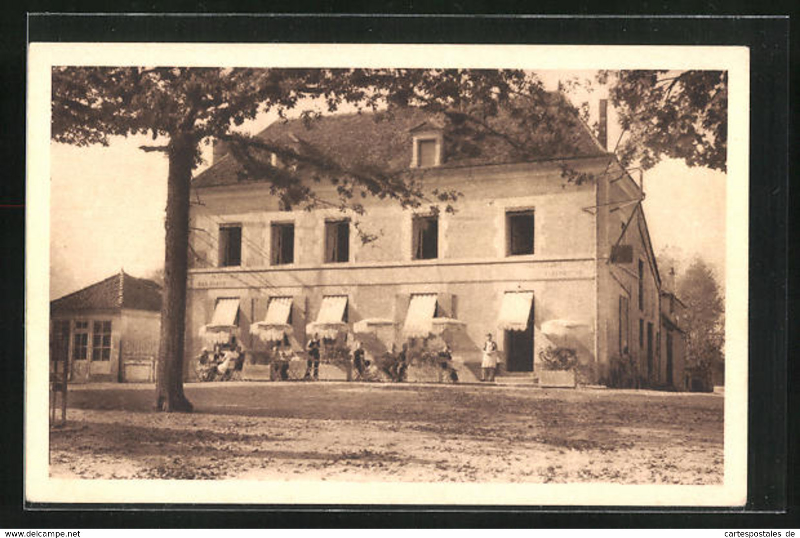 CPA Gurgy, Hotel Du Souvenir, Facade - Gurgy