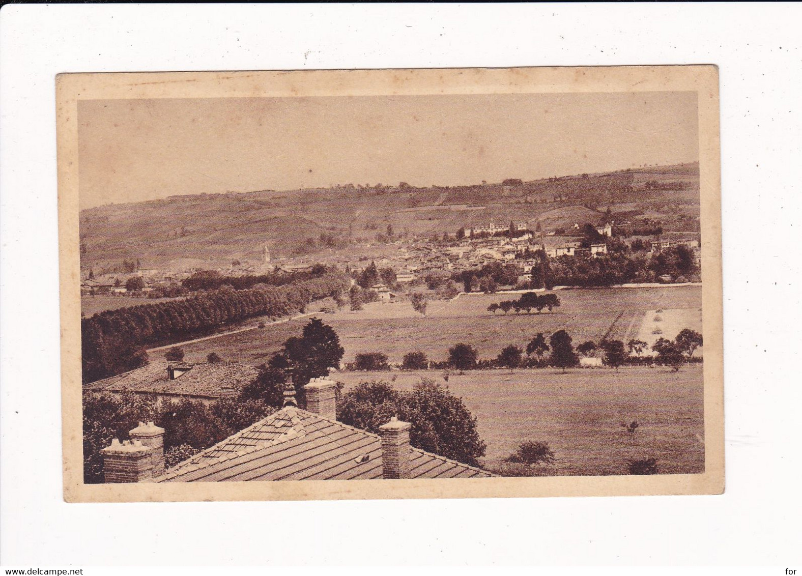 Isère : LA COTE SAINT ANDRE : Vue Générale - La Côte-Saint-André