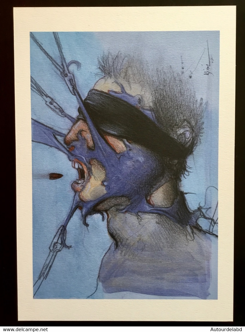 Superbe Ex Libris / Tiré à Part Prêt à Encadrer - BUG - Par Enki Bilal - Illustratoren A - C