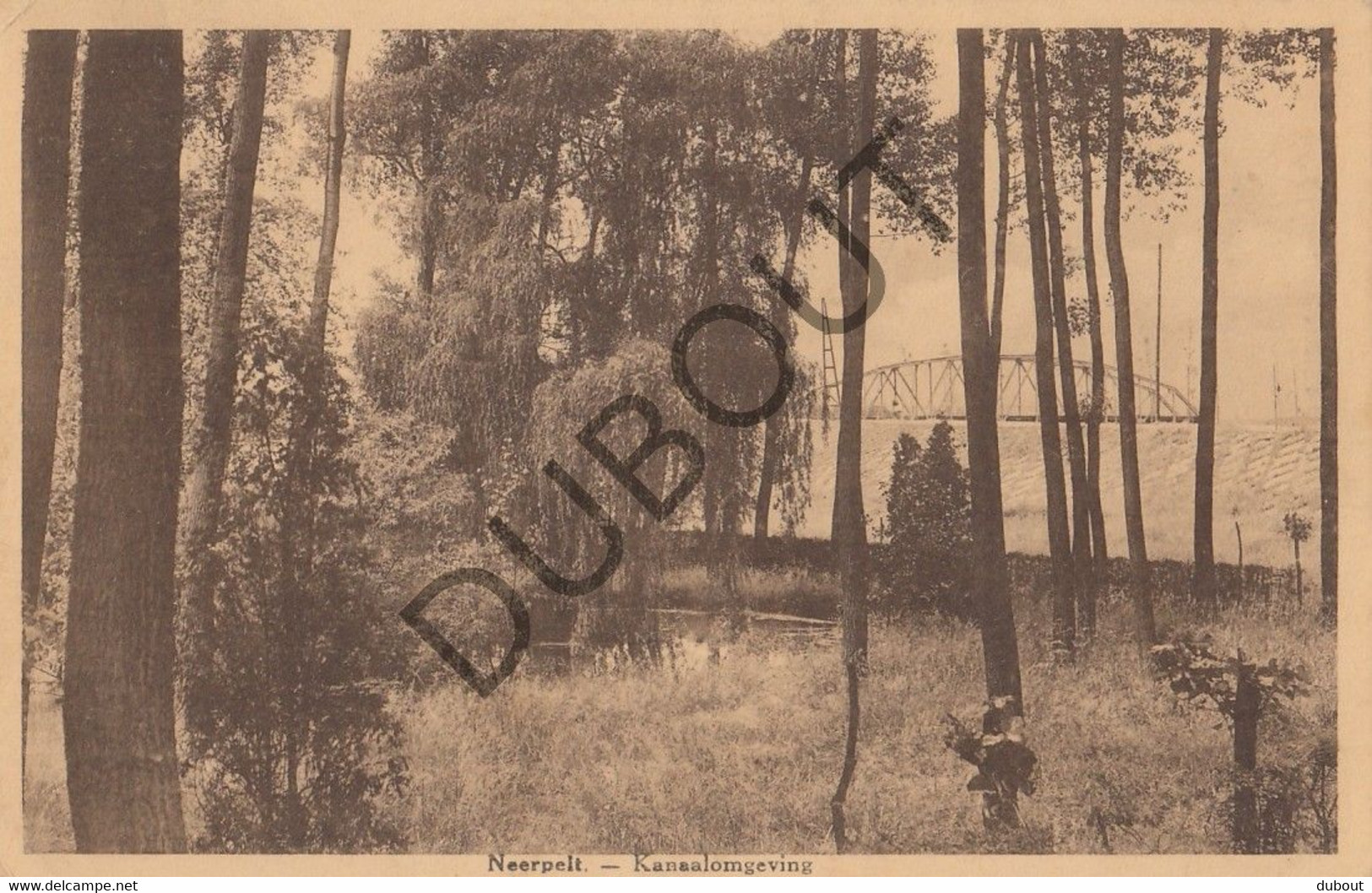 Postkaart-Carte Postale Neerpelt - Kanaalomgeving   (C713) - Neerpelt