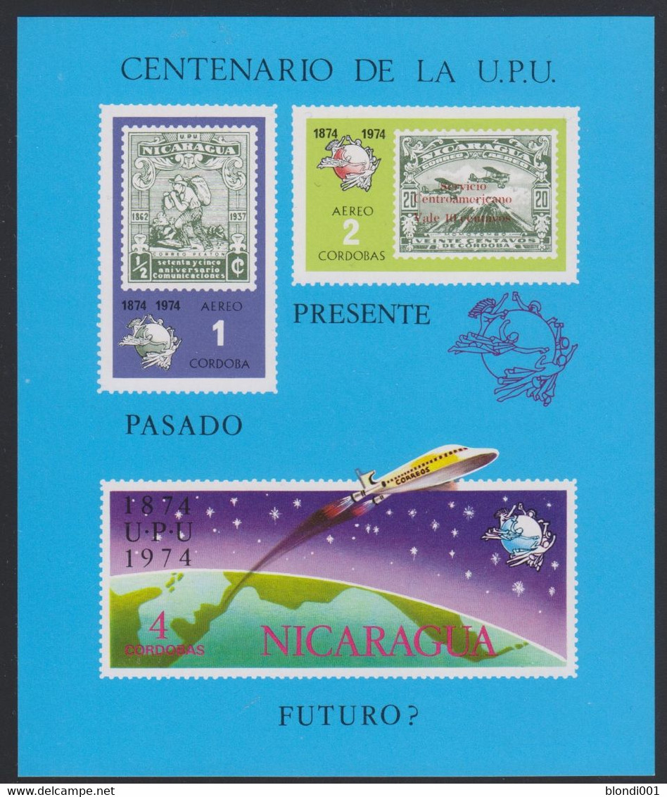 SPACE - NICARAGUA - S/S Imp. MNH - Collezioni