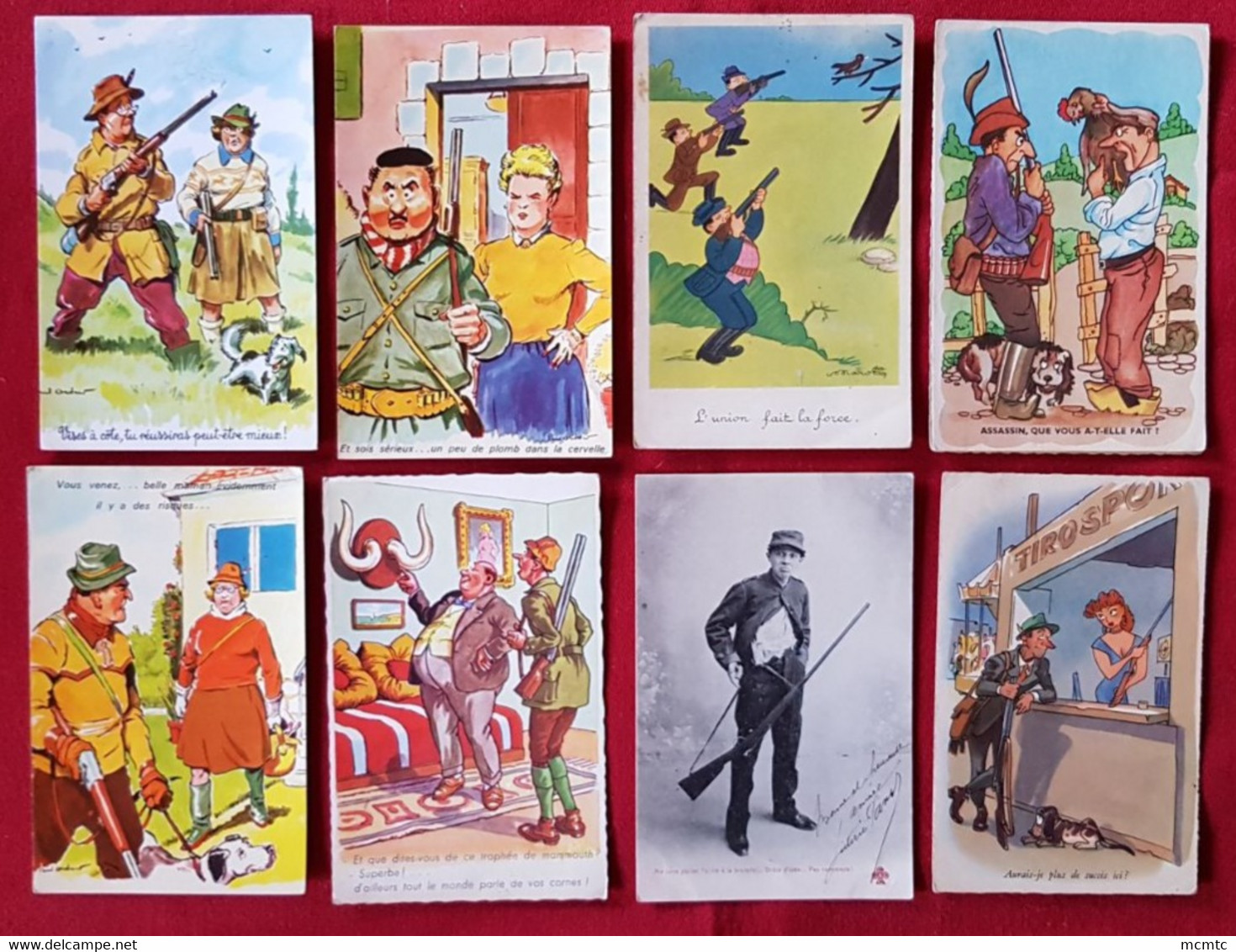 15 Cartes -  Chasse , Chasseur , Chasseurs - Chasse
