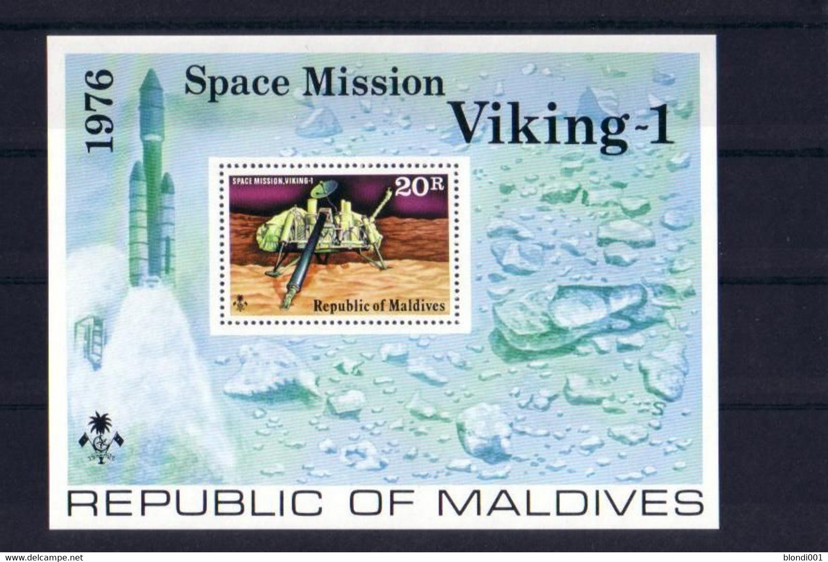 SPACE - Viking - MALDIVES - S/S MNH - Sammlungen