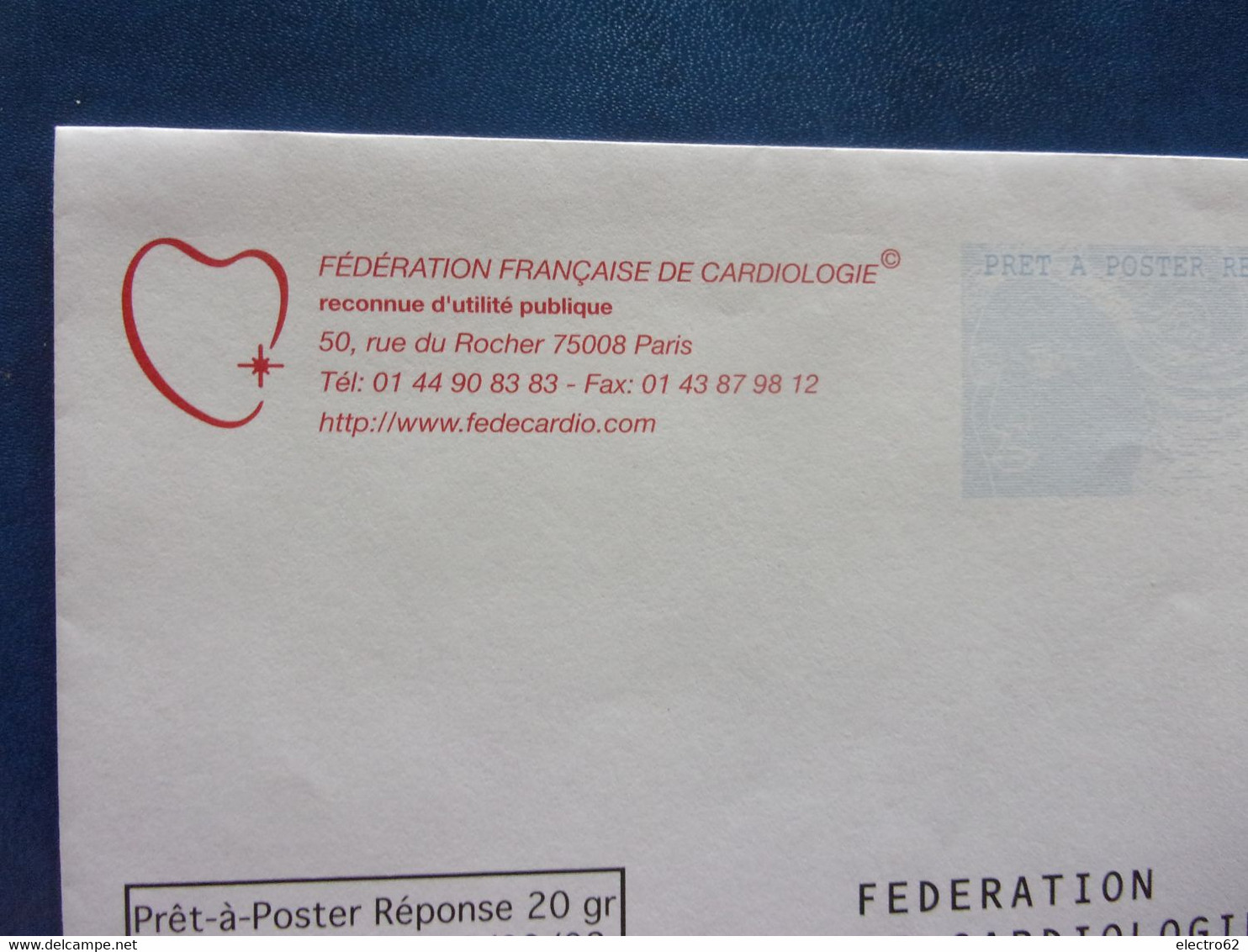 Enveloppes Réponse Marianne Du 14 Juillet Luqet Fédération De Cardiologie Paris - PAP: Antwort/Luquet