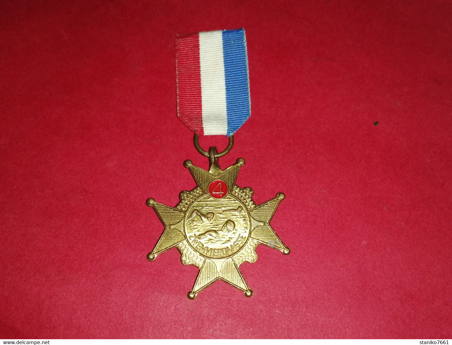 Médaille Française De Récompense à Identifiée Non Nettoyée - Profesionales / De Sociedad