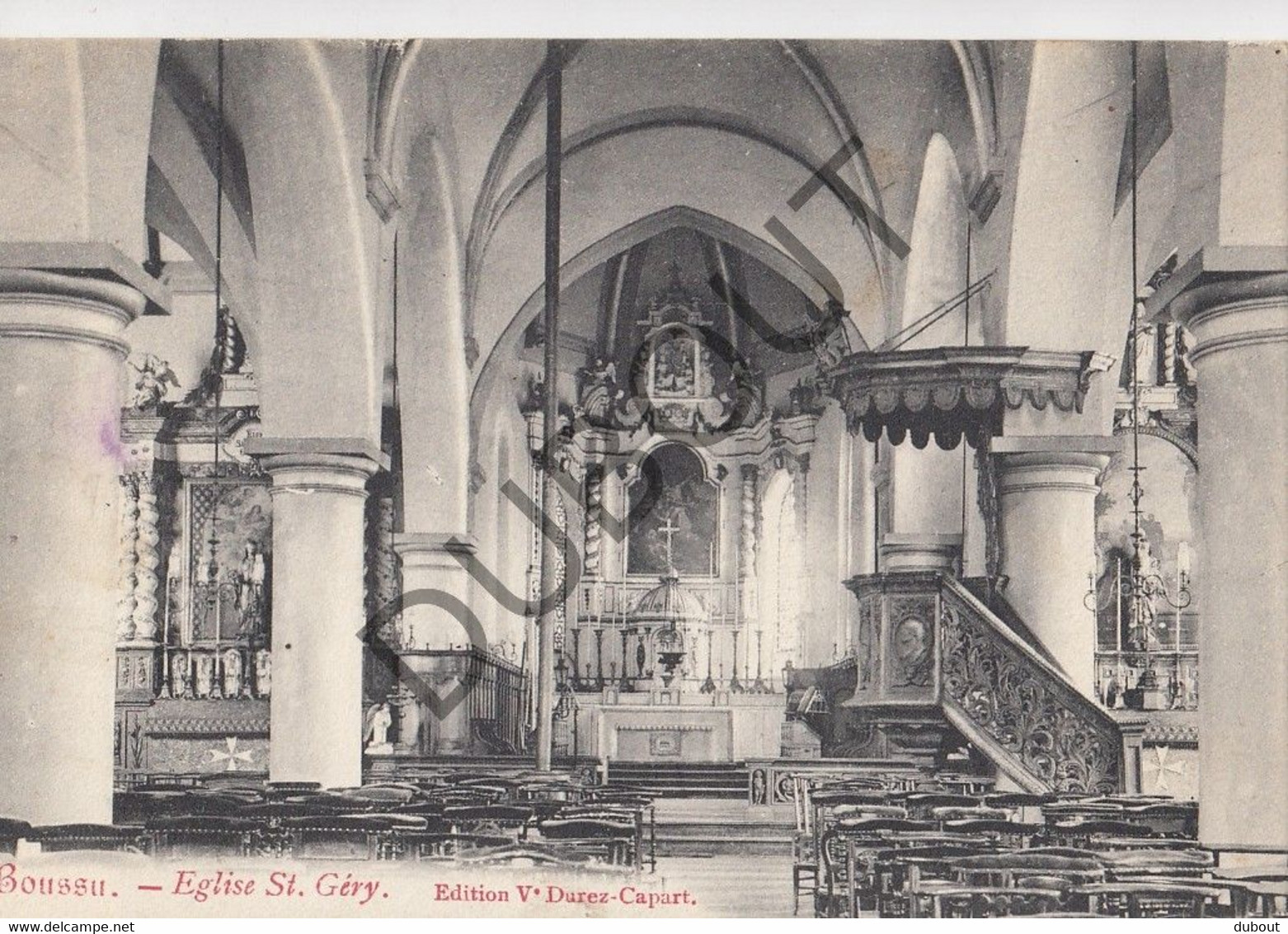 Postkaart-Carte Postale BOUSSU - Eglise St Géry L  (C708) - Boussu