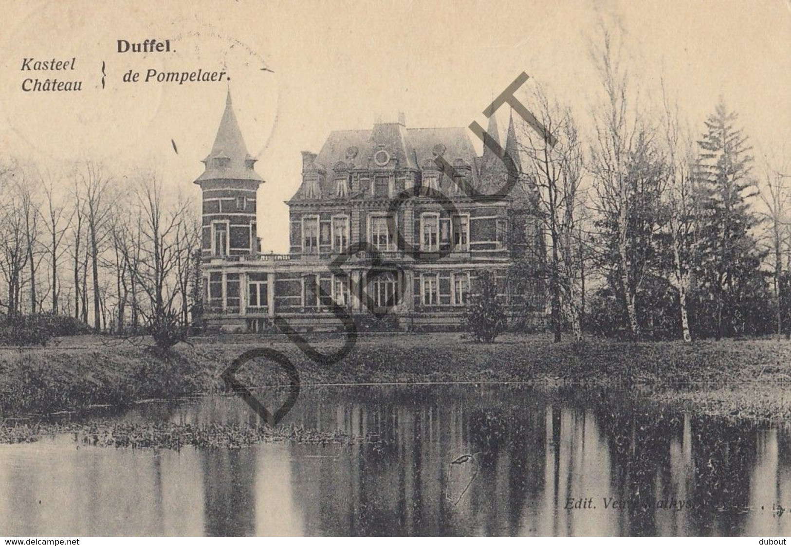 Postkaart-Carte Postale DUFFEL - Kasteel De Pompelaer  (C704) - Duffel