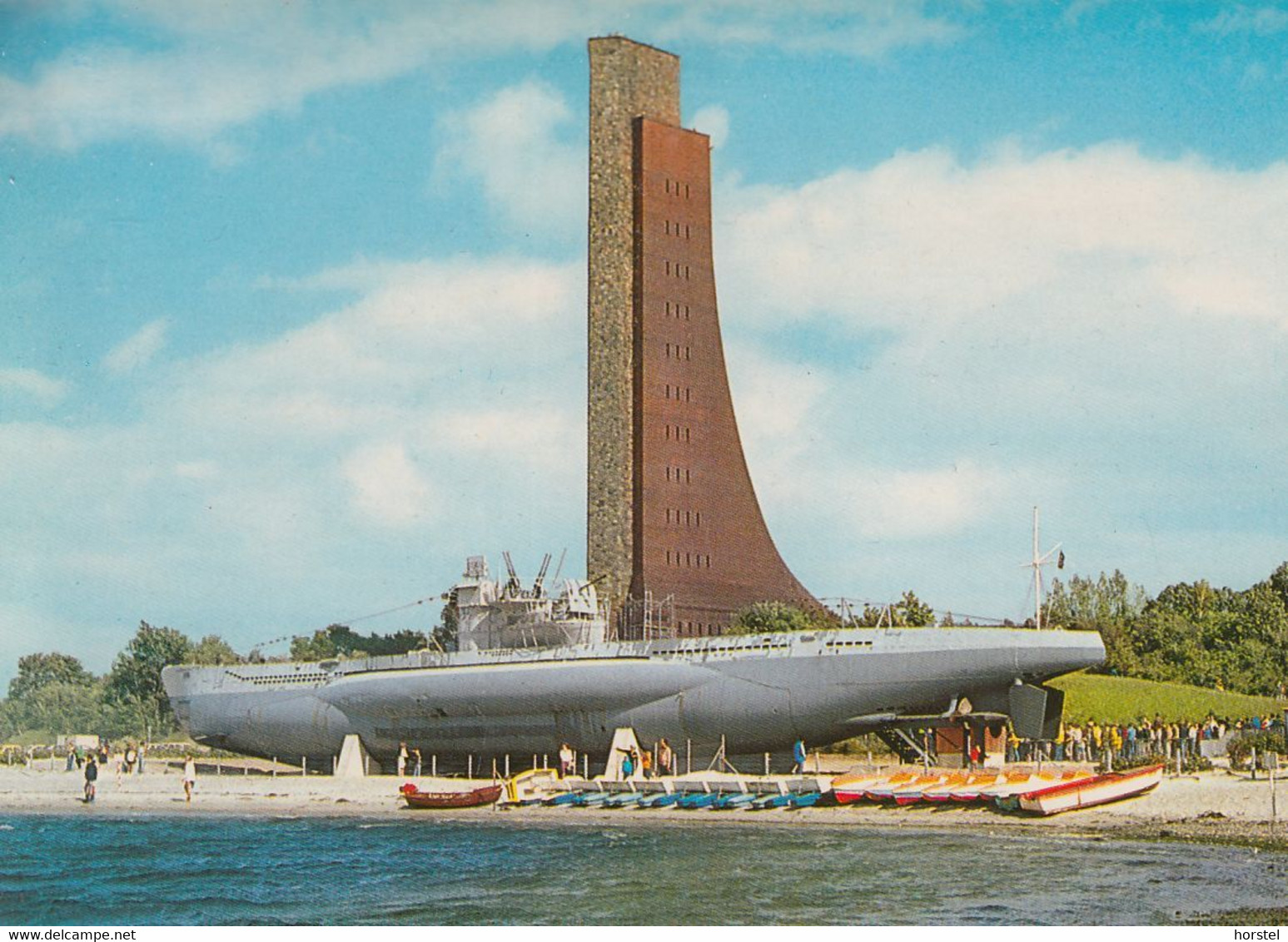 D-24235 Laboe- Ostseebad - Marine Ehrenmal - U-Boot 995 - Laboe