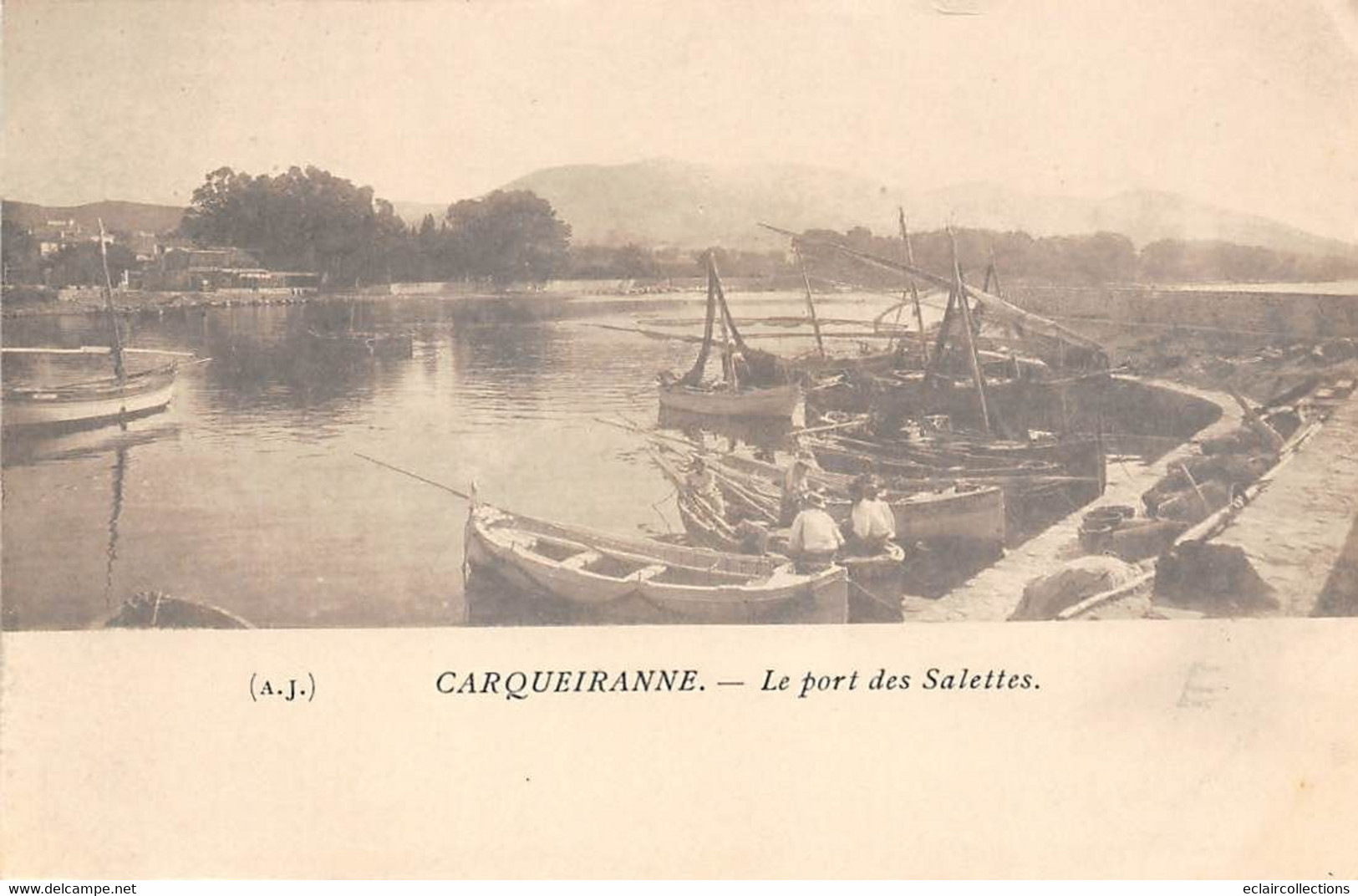 Carqueiranne        83          Le Port Des Salettes,     ( Voir Scan) - Carqueiranne