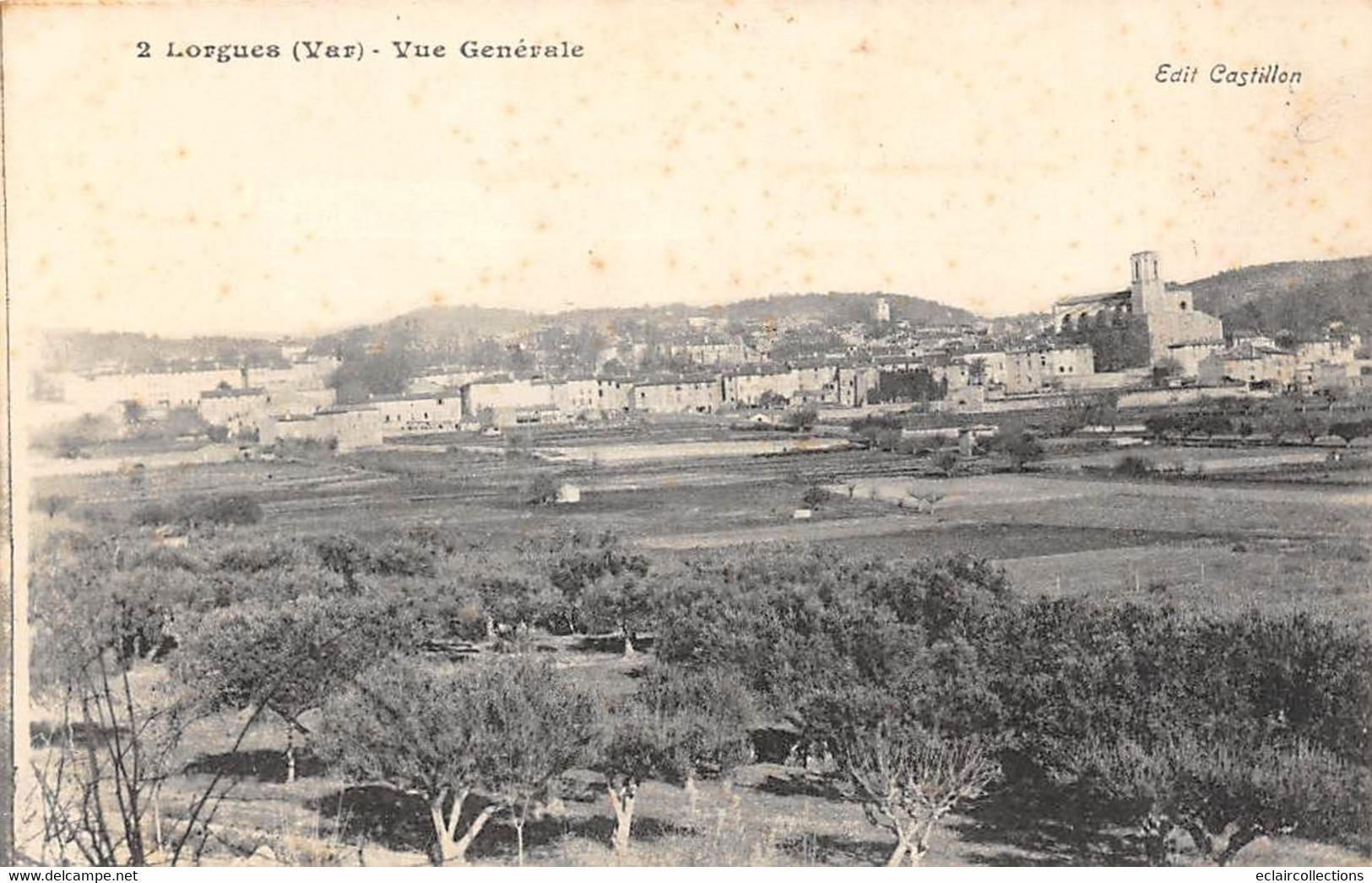 Lorgues          83         Vue Générale .      ( Voir Scan) - Lorgues