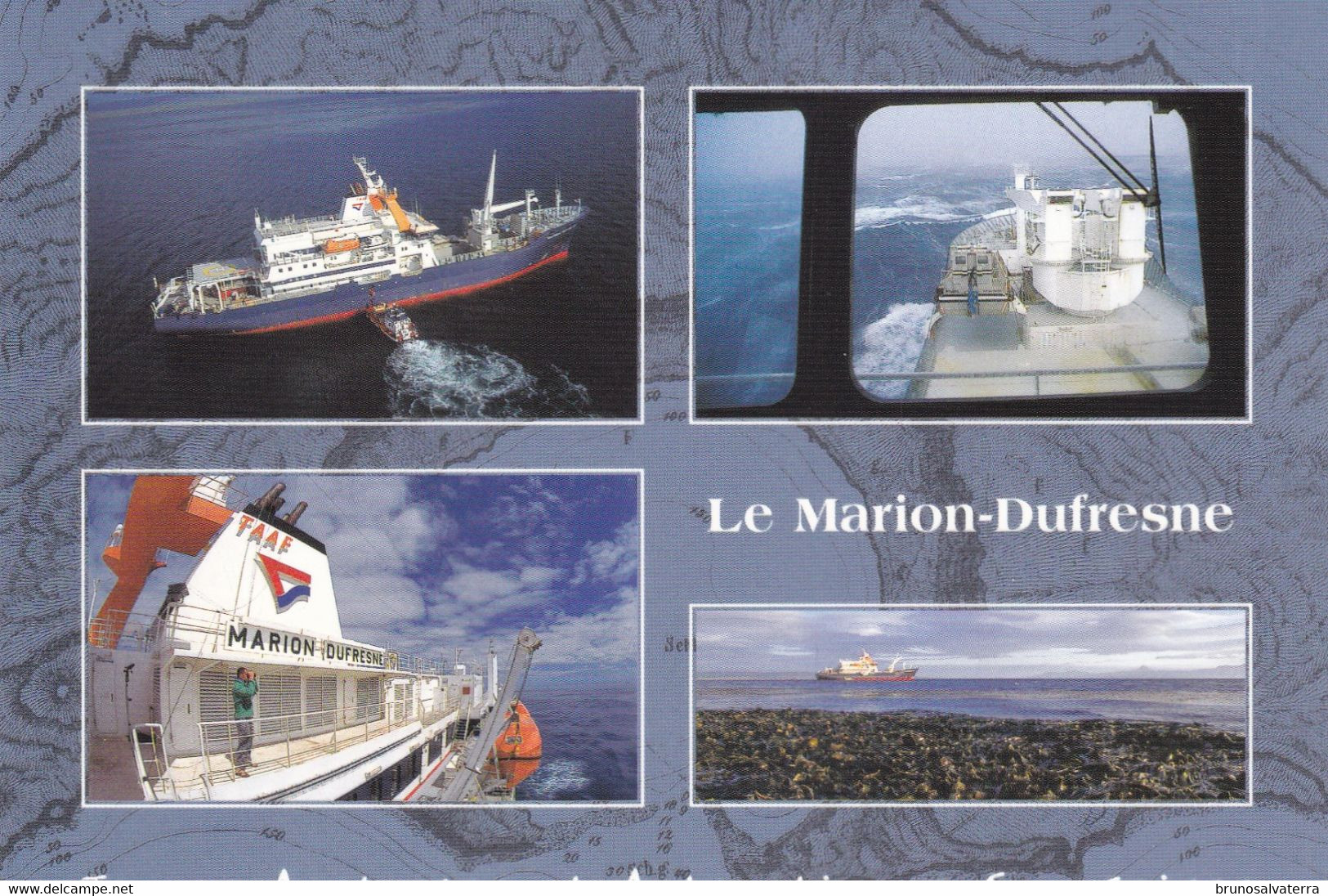 TERRES AUSTRALES ET ANTARCTIQUES FRANCAISES - Le Marion-Dufresne - TAAF : Territorios Australes Franceses