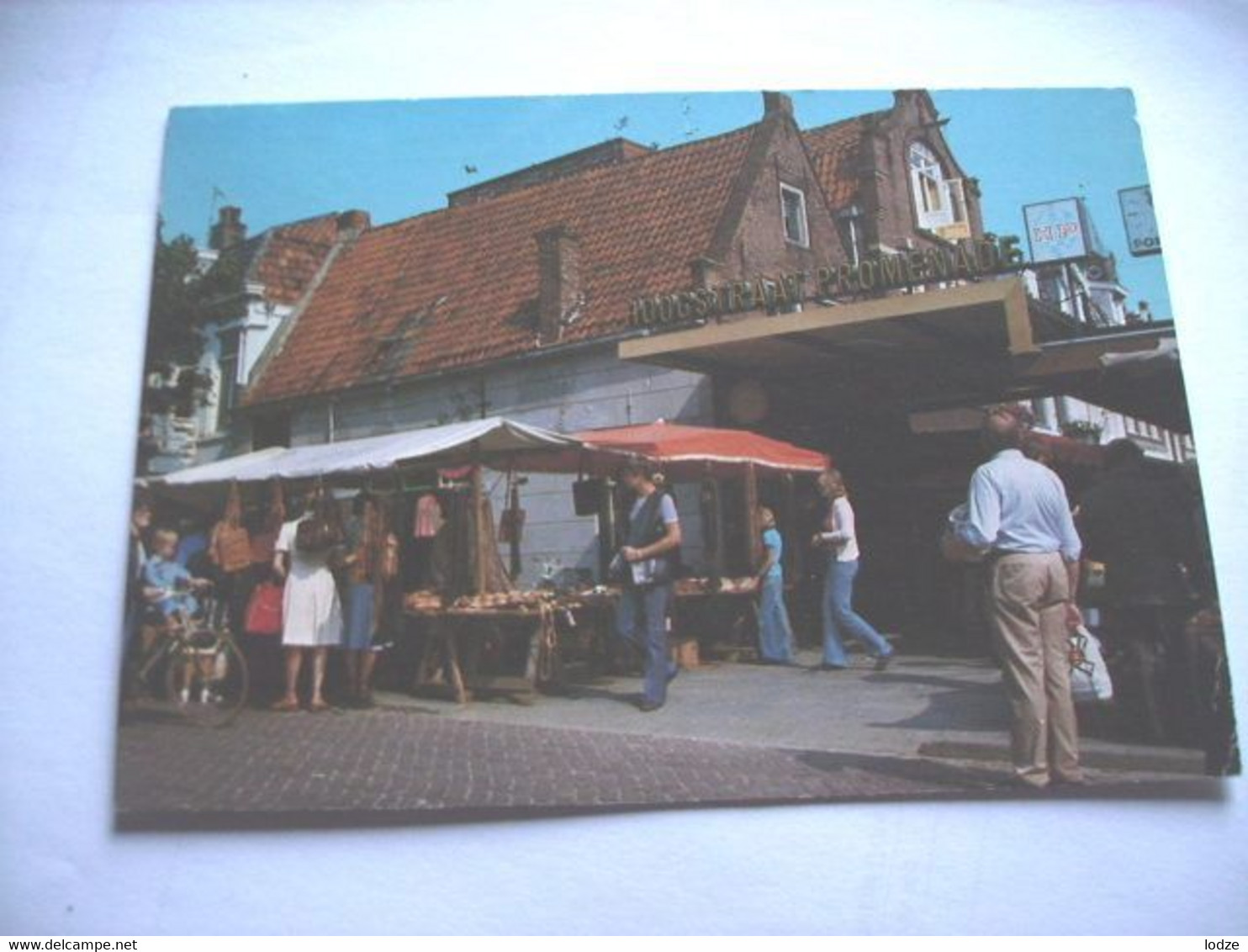 Nederland Holland Pays Bas Purmerend Met Markt In Nieuwstraat - Purmerend